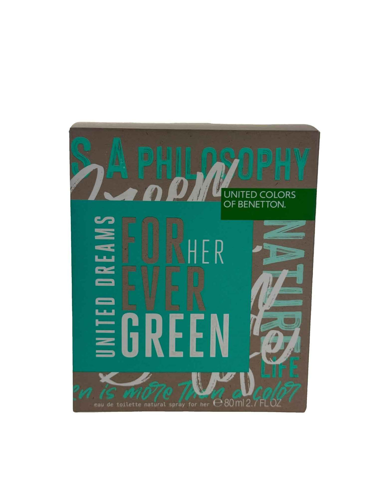UNITED DREAMS FOREVER GREEN FOR HER BENETTON for Women