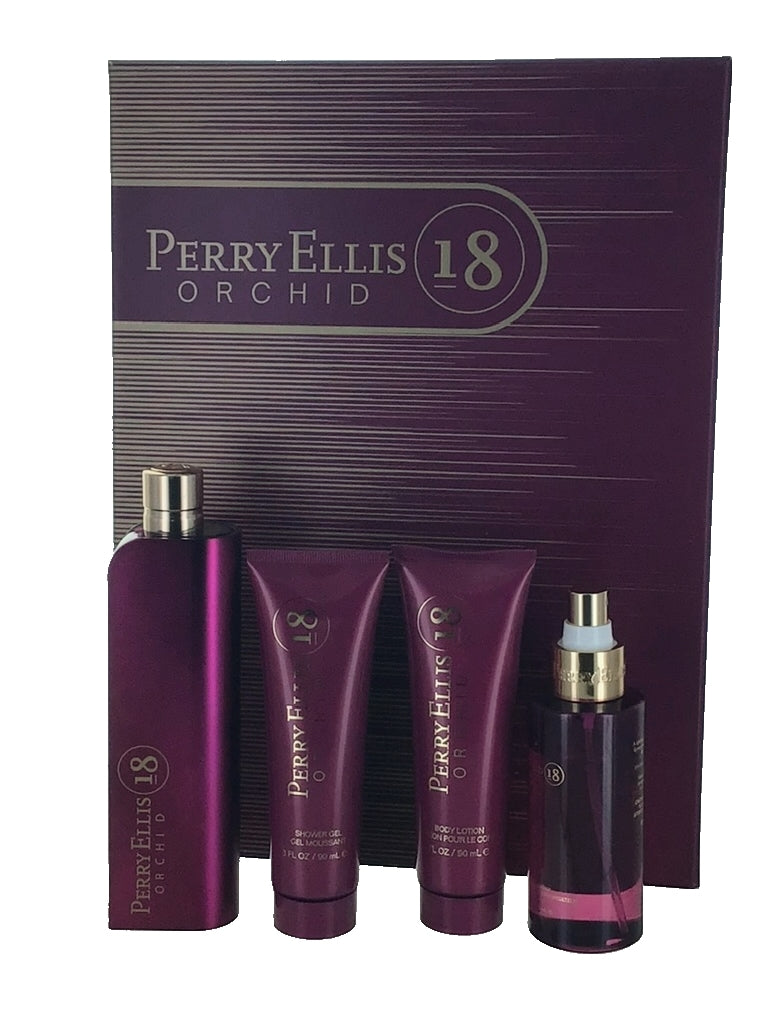 18 ORCHID GIFT SET PERRY ELLIS for Women - Internet Global Market