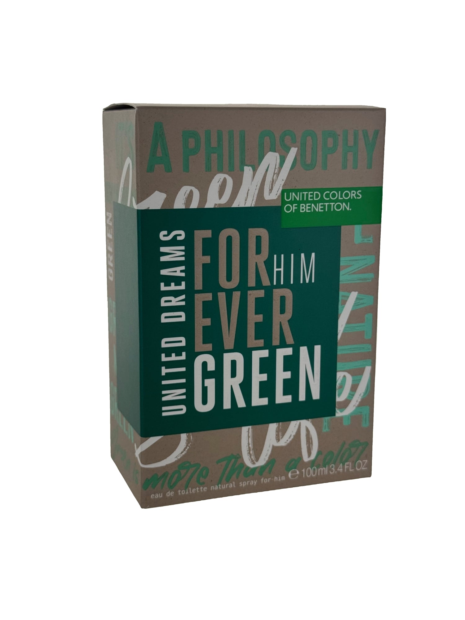 UNITED DREAMS FOREVER GREEN HIM BENETTON for Men - Internet Global Market