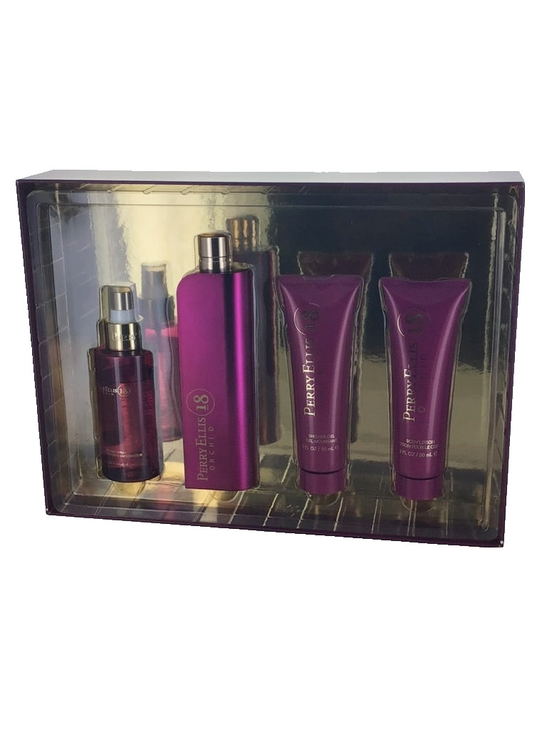 18 ORCHID GIFT SET PERRY ELLIS for Women - Internet Global Market