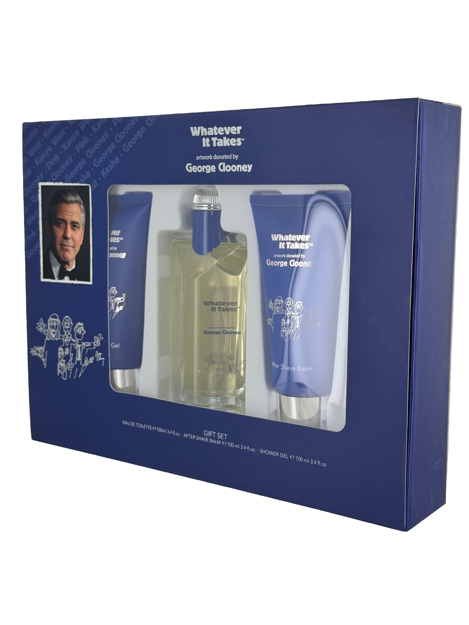 WHATEVER IT TAKES GEORGE CLOONEY GIFT SET APPLE BEAUTY for Men - Internet Global Market