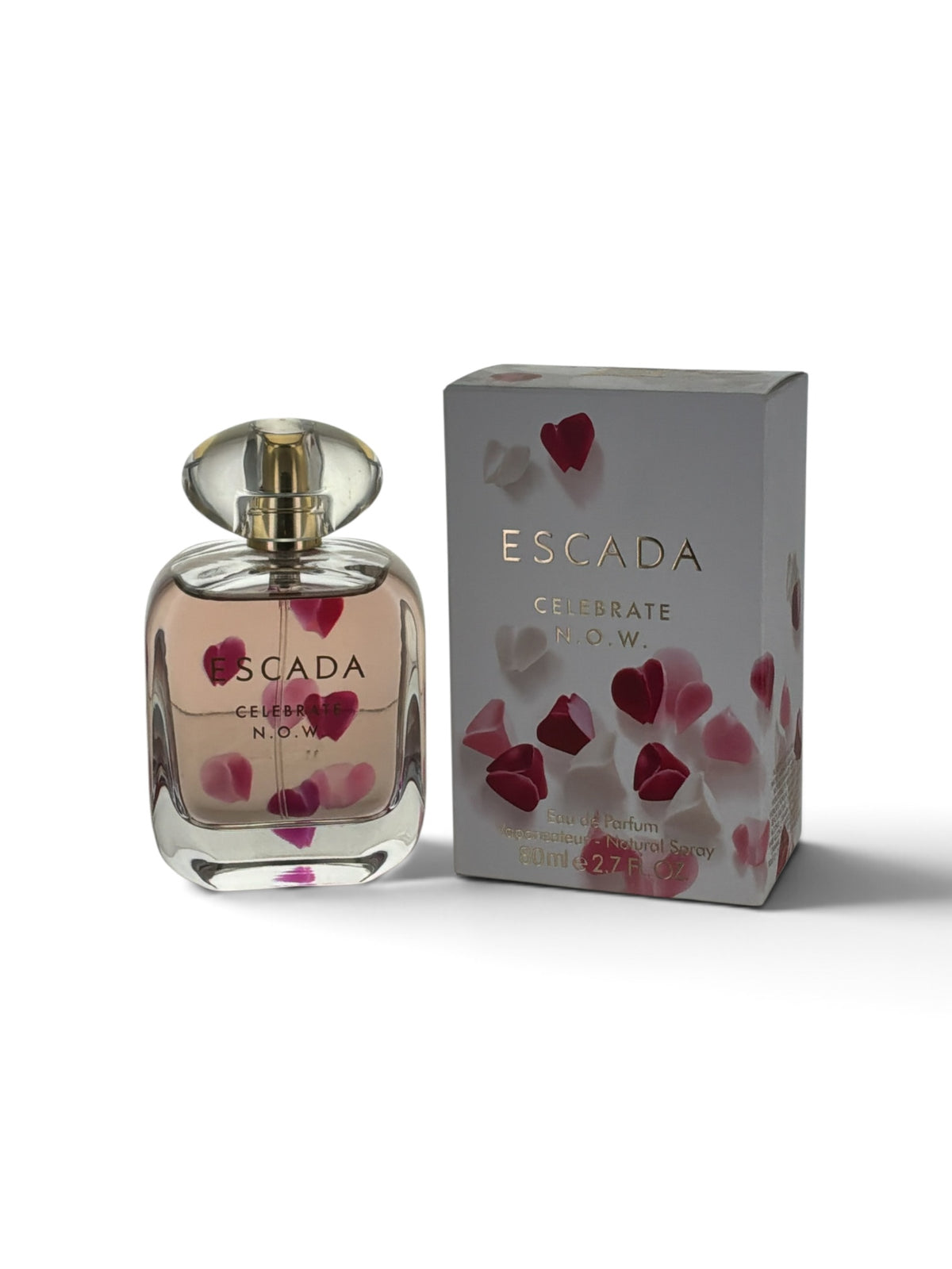 Celebrate N.O.W. by Escada for women, oriental floral perfume with ginger and vanilla