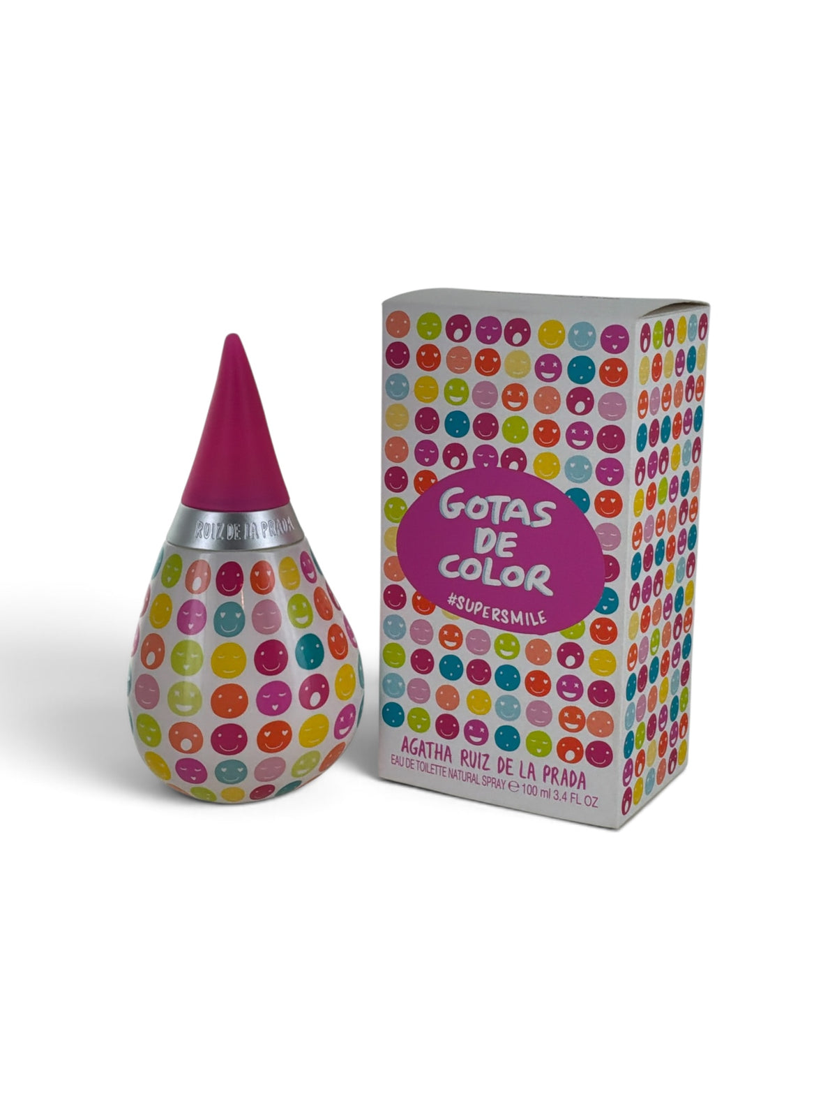 "Gotas de Color Super Smile by Agatha Ruiz de la Prada, citrus floral perfume for women"