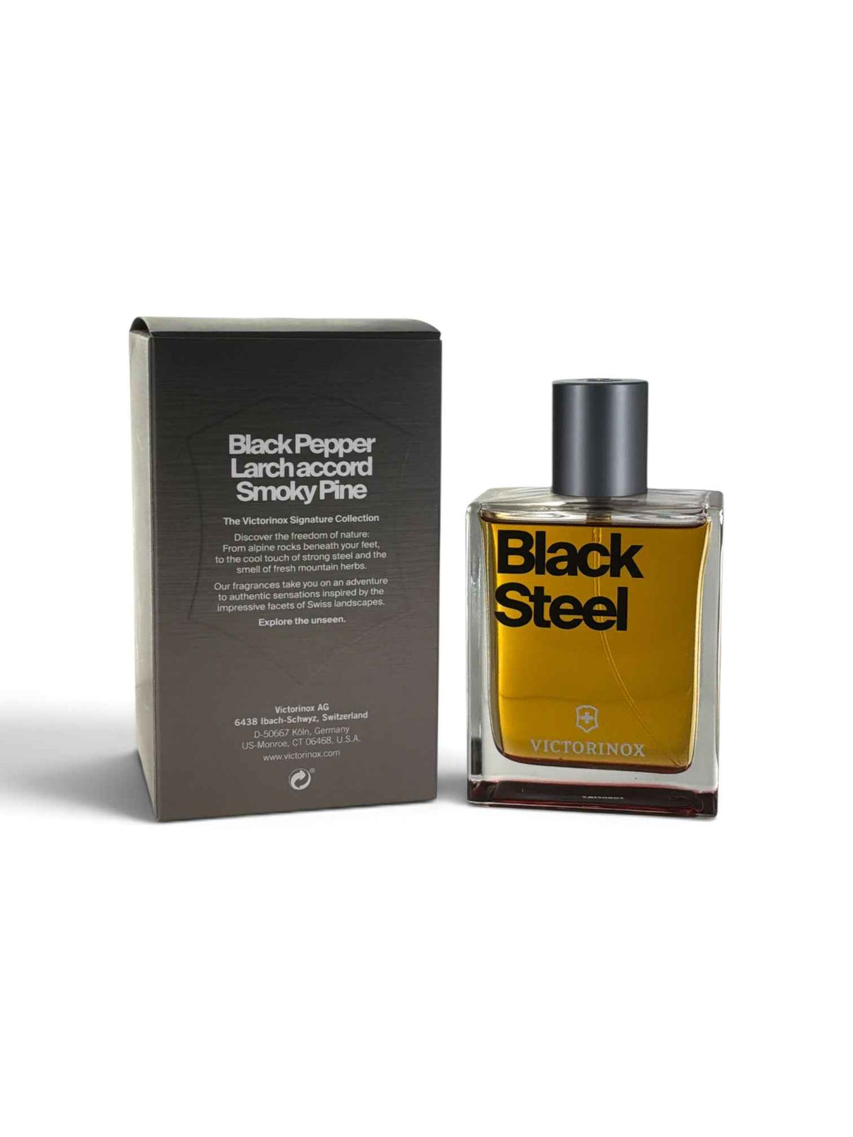 Black Steel Victorinox Swiss Army EDT | Internet Global Market