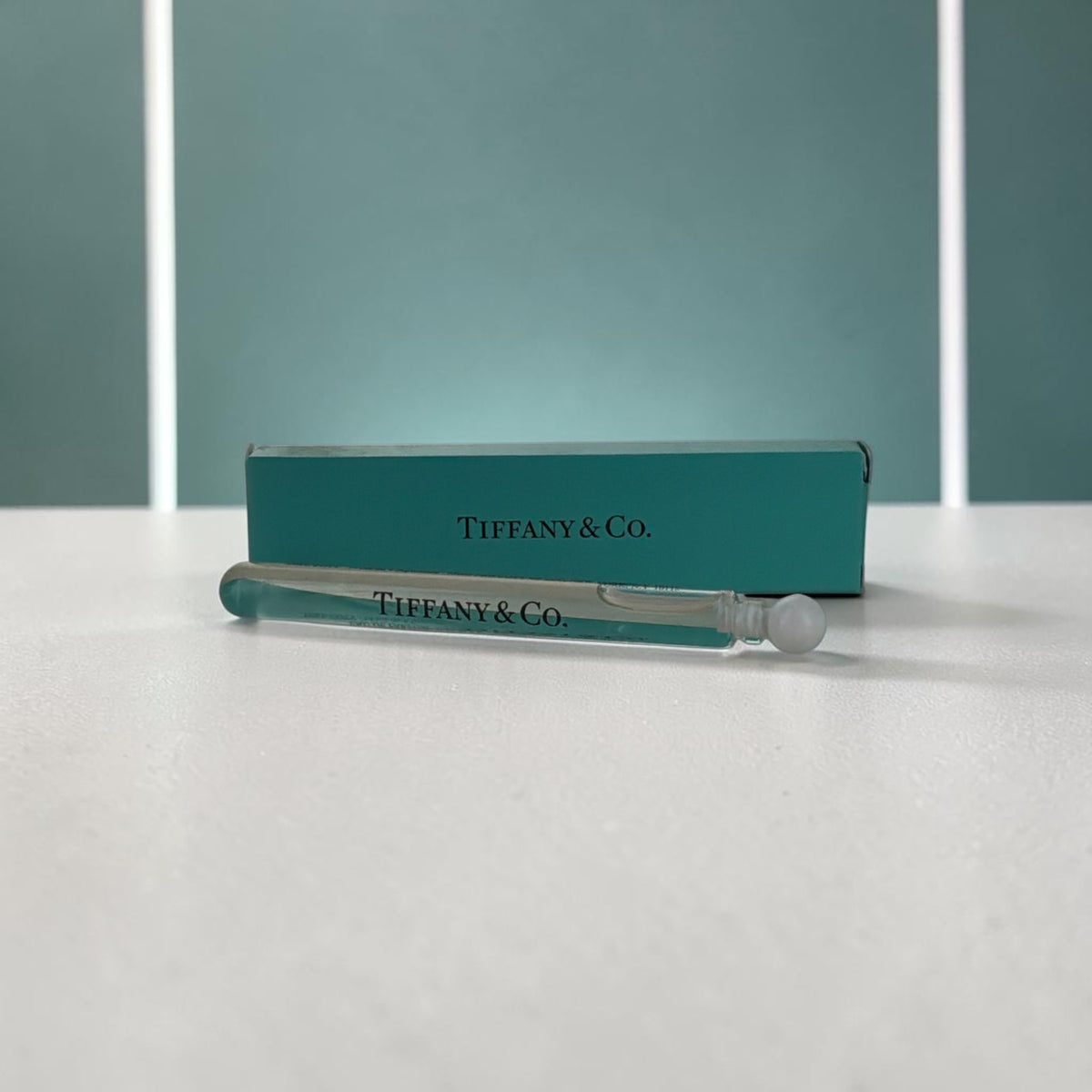 "Tiffany Co Tiffany miniature collectible perfume for women, floral fragrance in signature blue box"