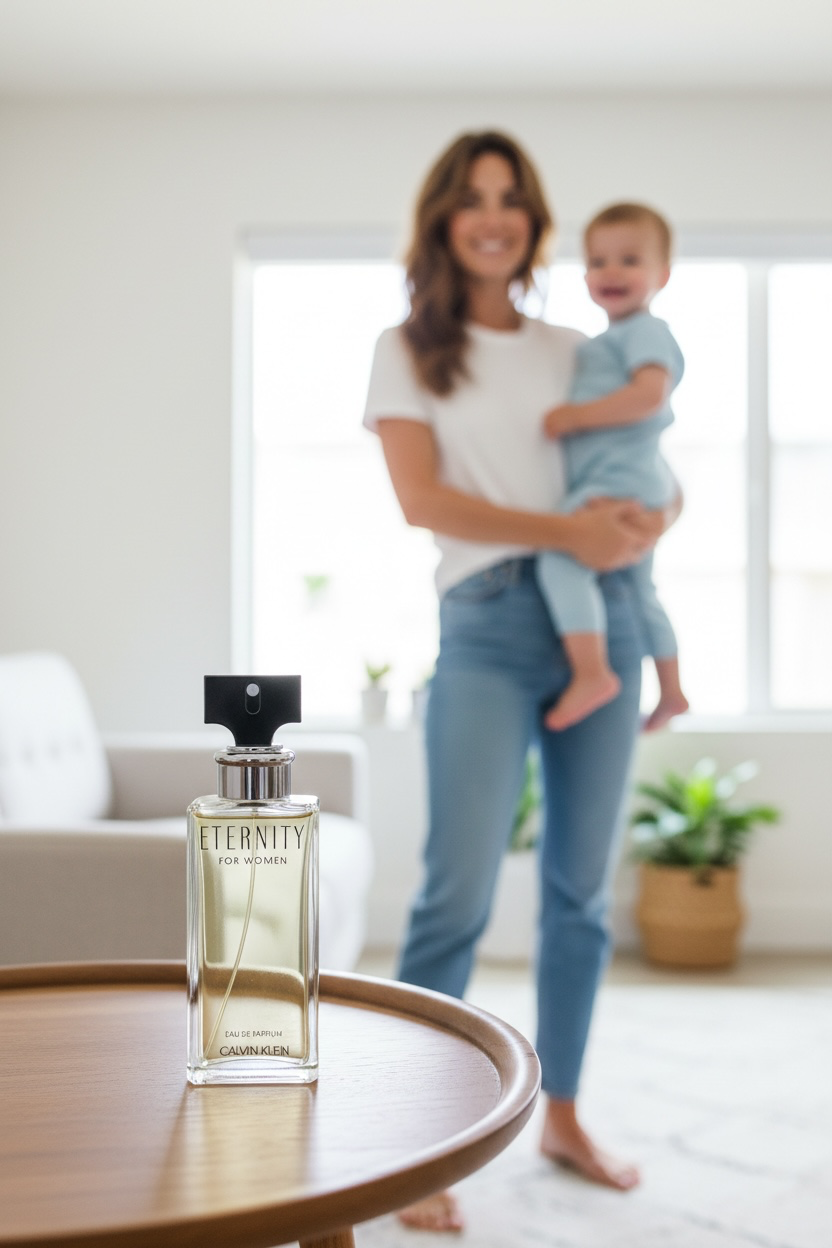 Eternity by Calvin Klein eau de parfum spray, timeless fragrance"