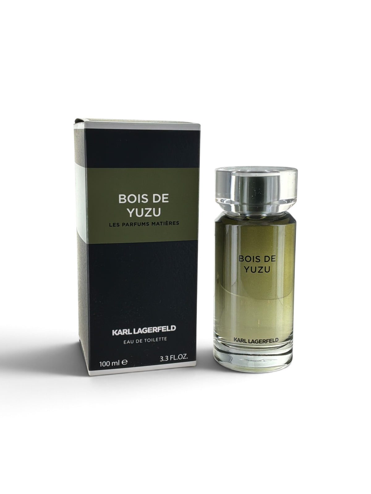 "Bois de Yuzu cologne by Karl Lagerfeld for men, 3.3 oz Eau de Toilette spray bottle with box"