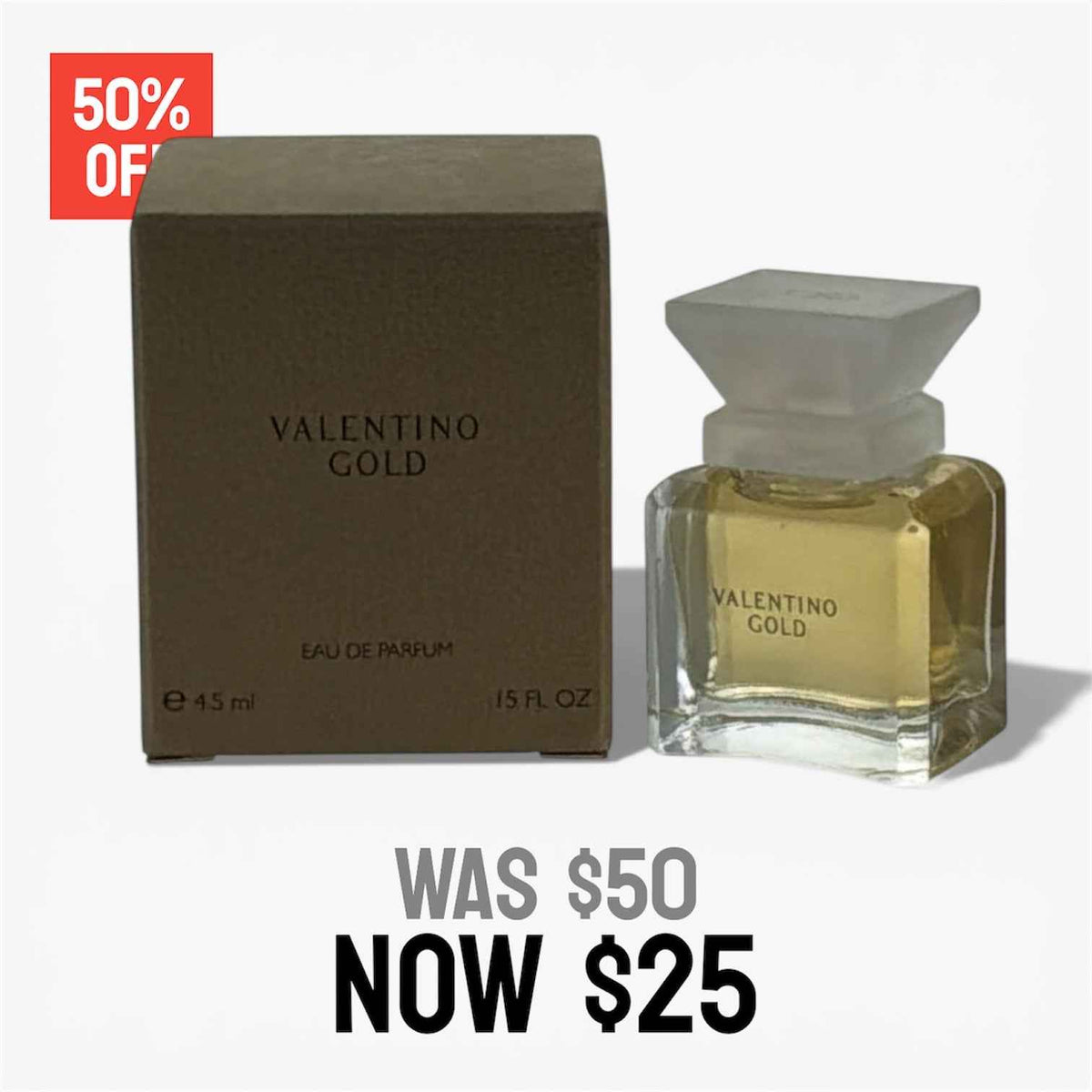 VALENTINO GOLD MINI COLLECTIBLE VALENTINO for Woman