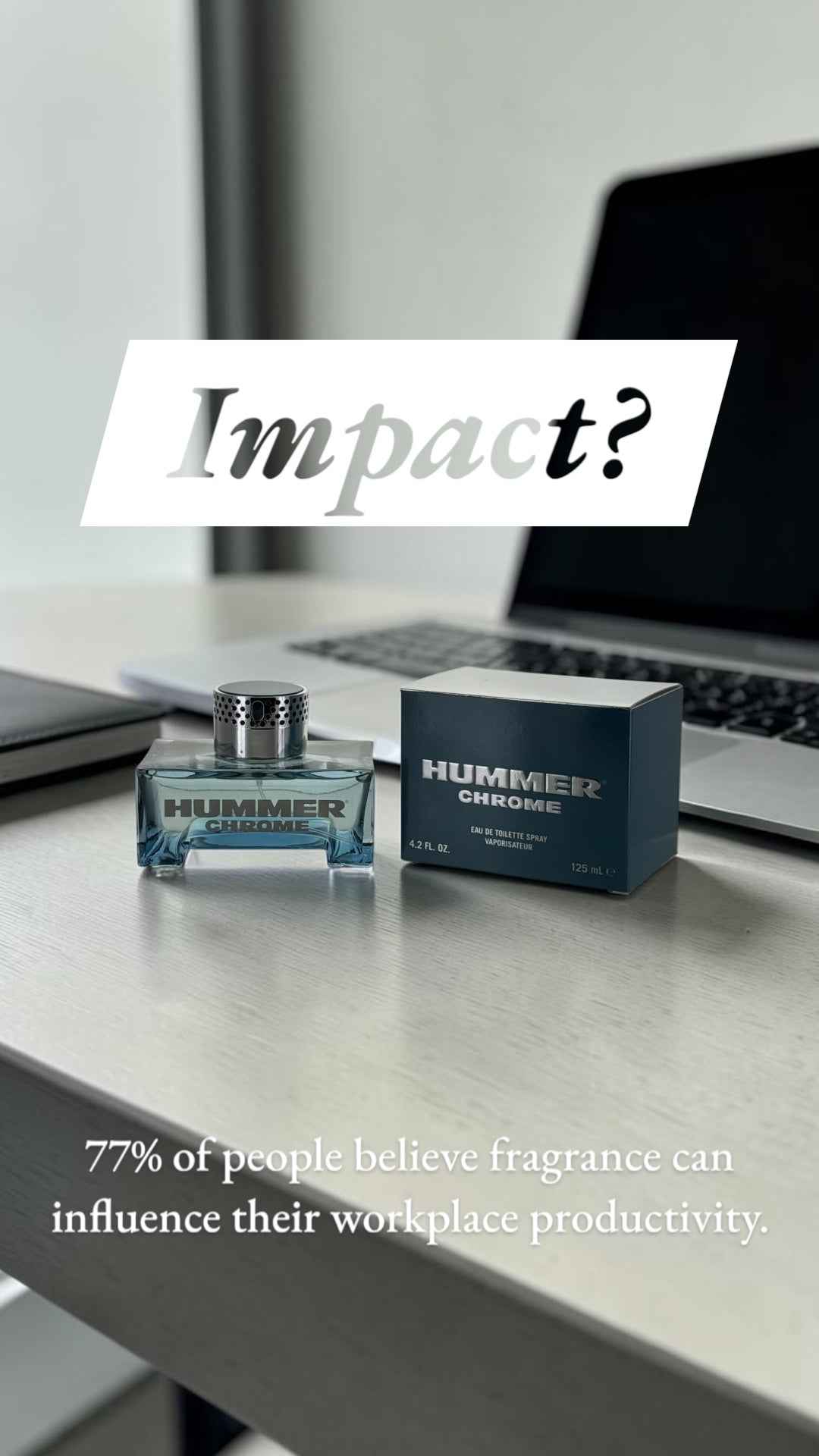 Hummer Chrome Cologne for Men