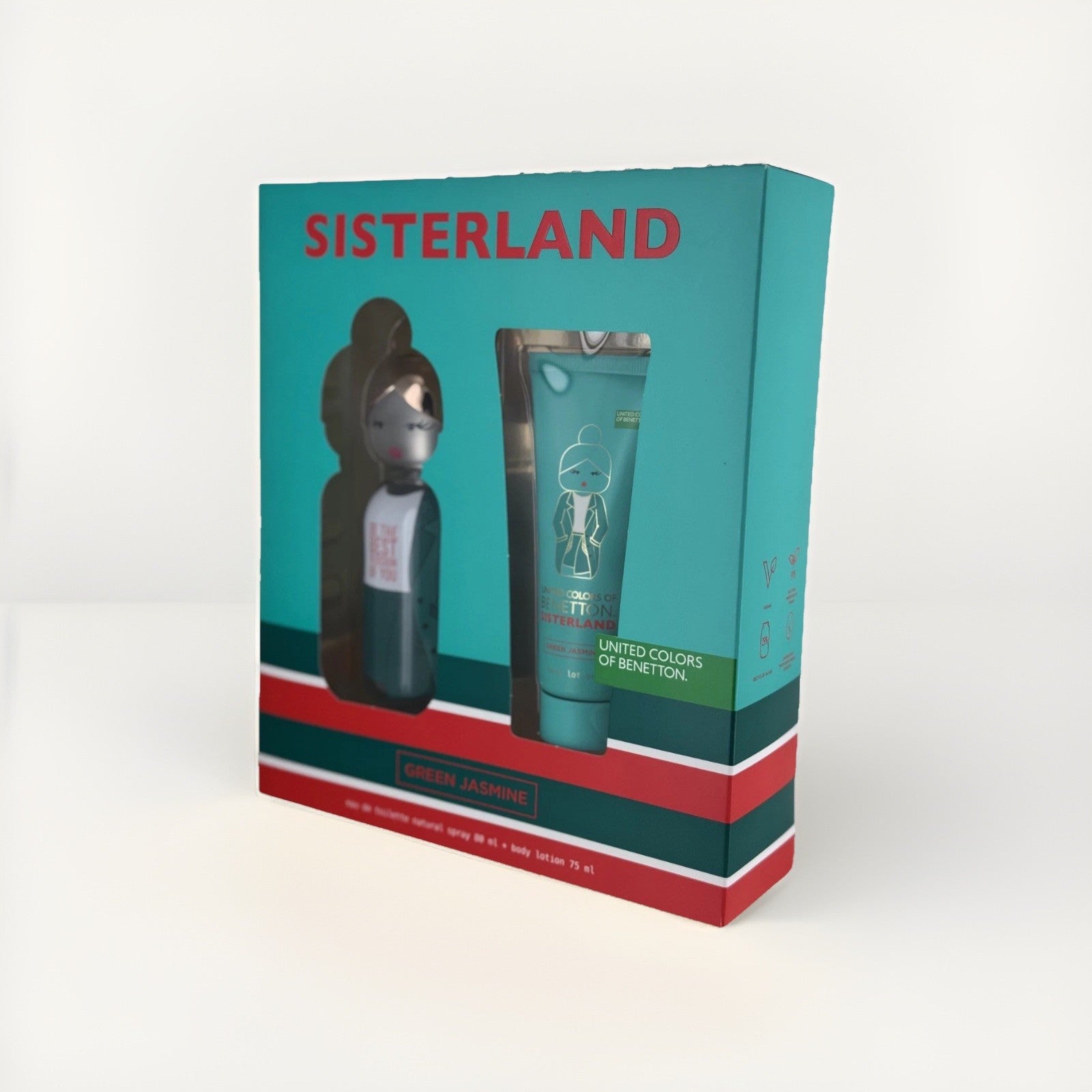 SISTERLAND GREEN JASMINE GIFT SET BENETTON for Women - Internet Global Market