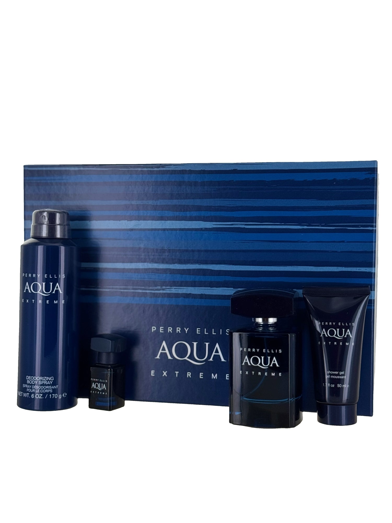 AQUA EXTREME GIFT SET PERRY ELLIS for Men - Internet Global Market