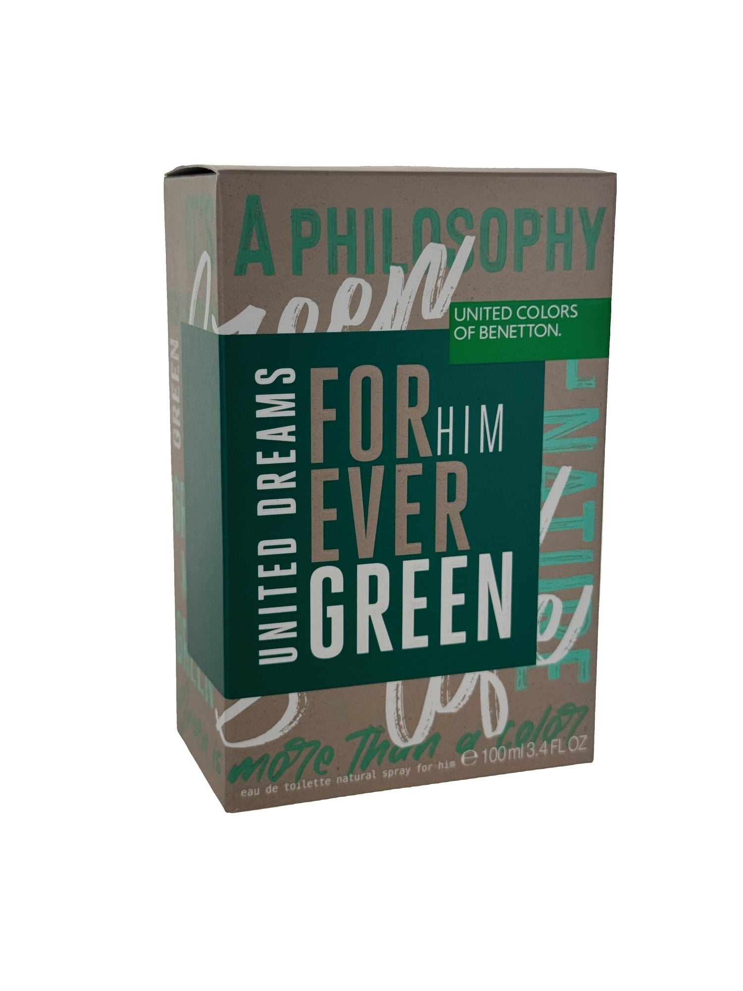 UNITED DREAMS FOREVER GREEN HIM BENETTON for Men - Internet Global Market