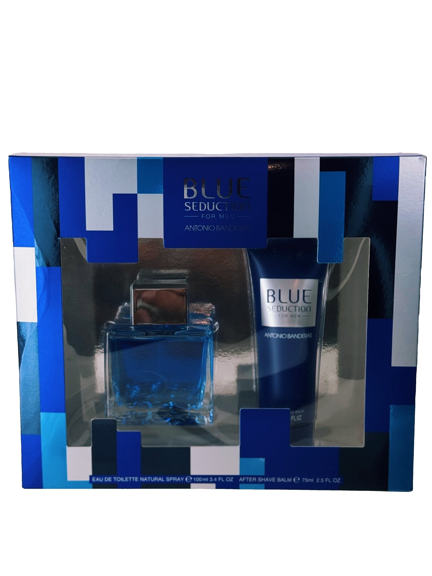 BLUE SEDUCTION ANTONIO GIFT SET BANDERAS for Men - Internet Global Market