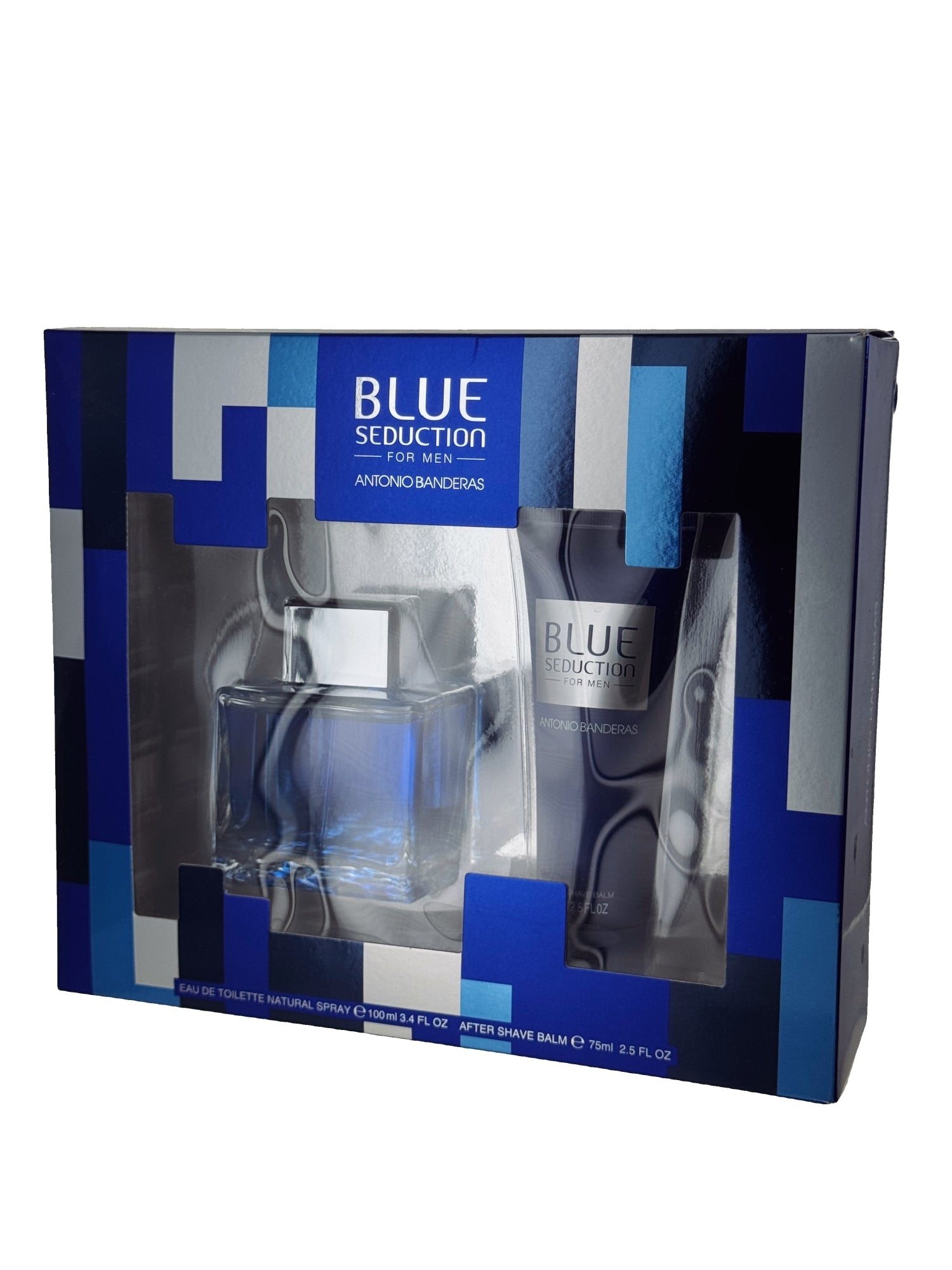BLUE SEDUCTION ANTONIO GIFT SET BANDERAS for Men - Internet Global Market