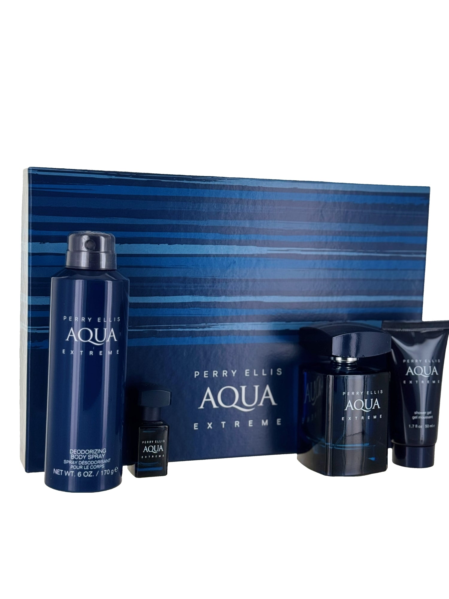 AQUA EXTREME GIFT SET PERRY ELLIS for Men - Internet Global Market