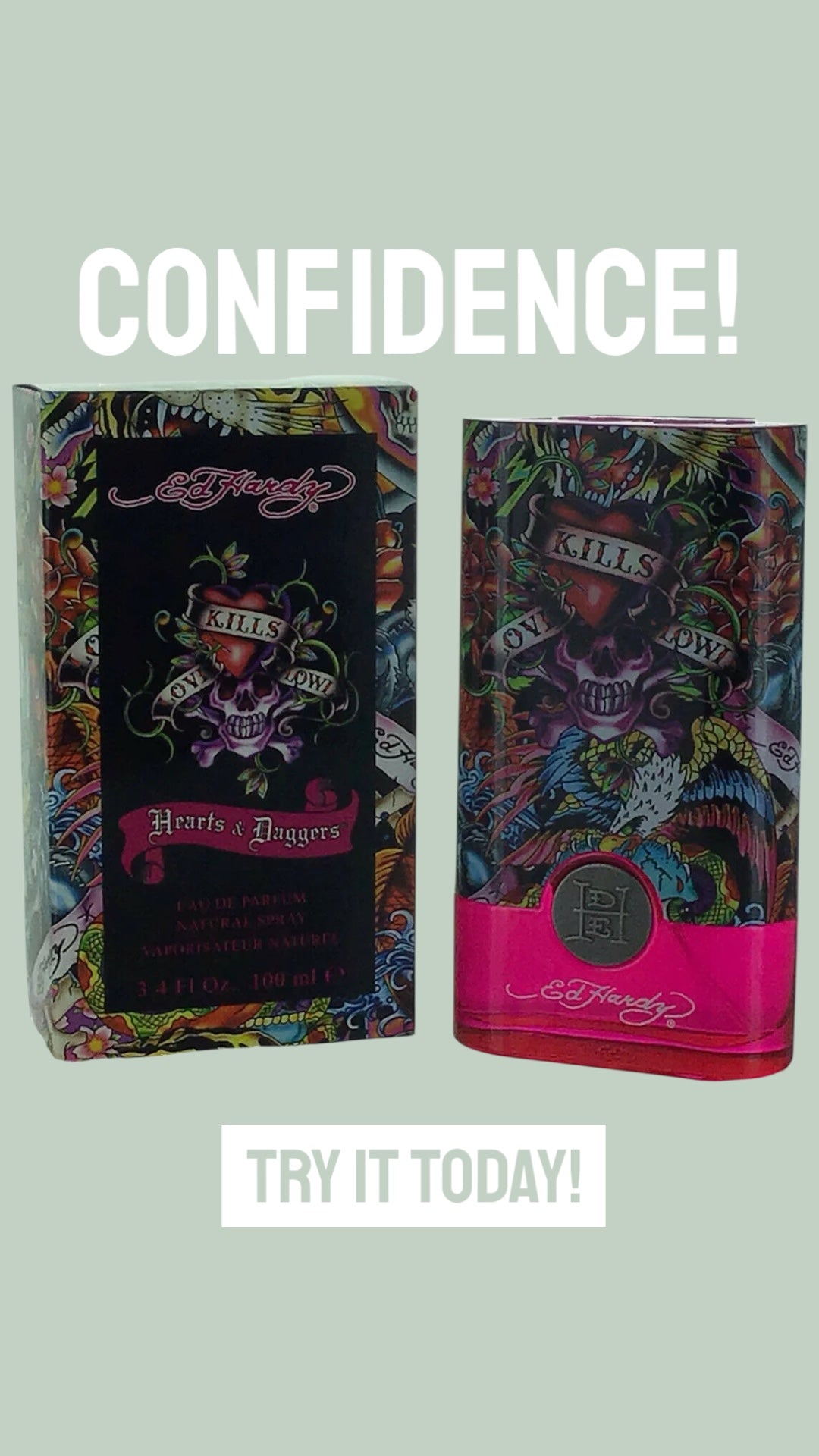 ED HARDY HEARTS & DAGGERS HER CHRISTIAN AUDIGIER Perfume for Women - Signature Fragrance