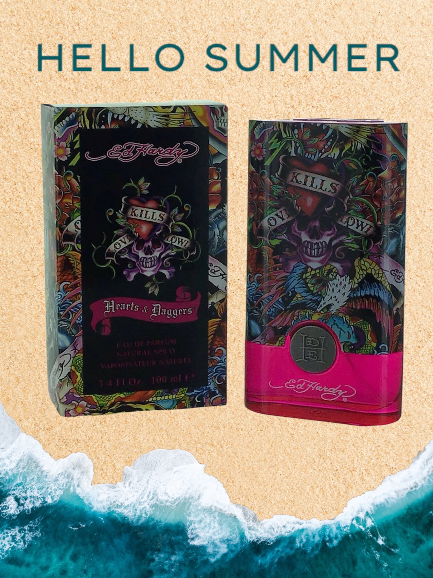 ED HARDY HEARTS & DAGGERS HER CHRISTIAN AUDIGIER Perfume for Women - Signature Fragrance