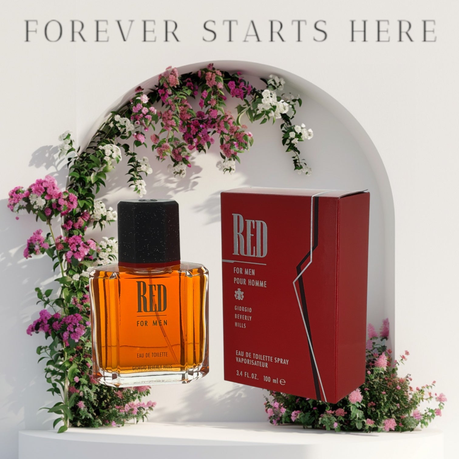 Elevate Your Presence with Red Men Cologne by Giorgio Beverly Hills