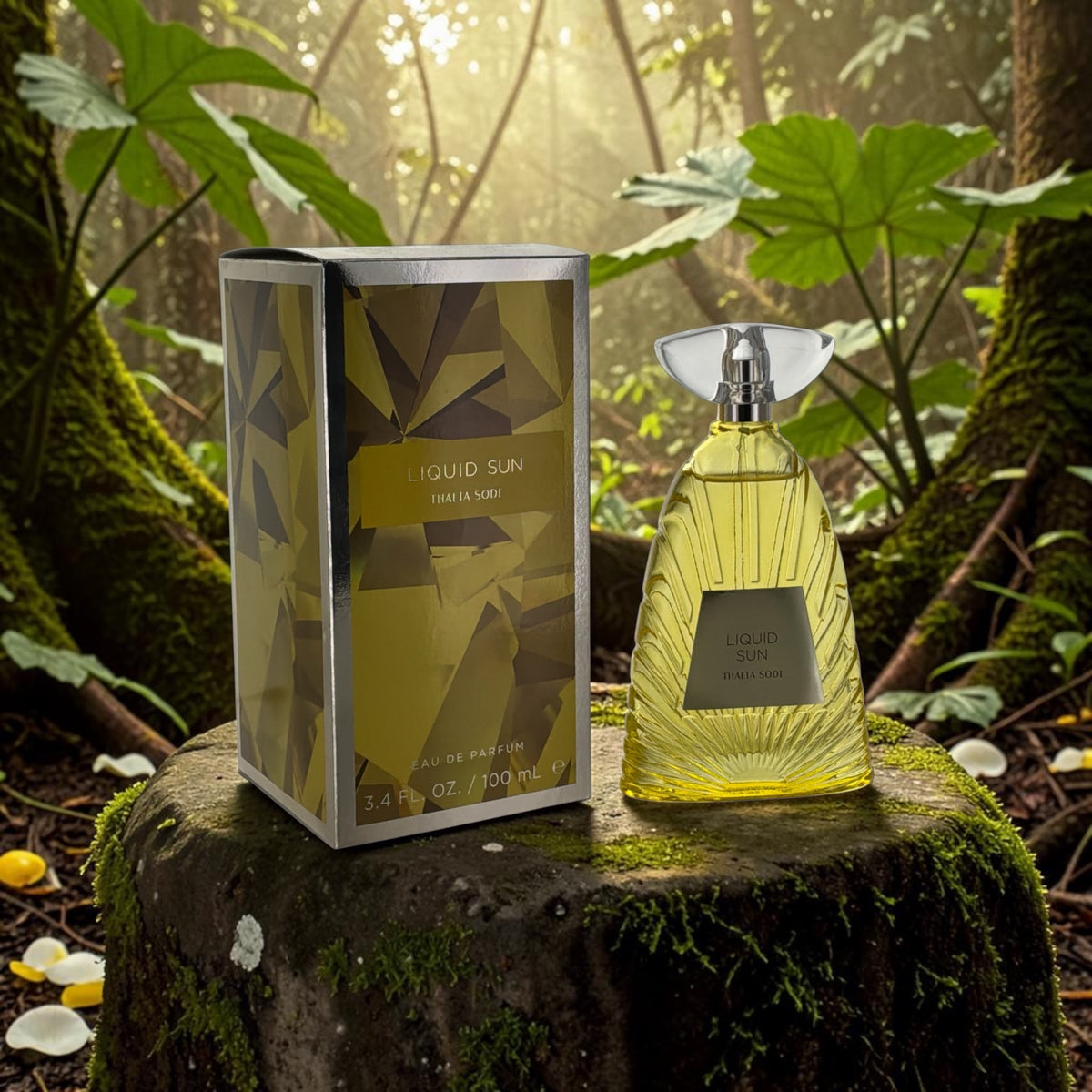 "Thalia Sodi Liquid Sun women's perfume box and bottle packaging"