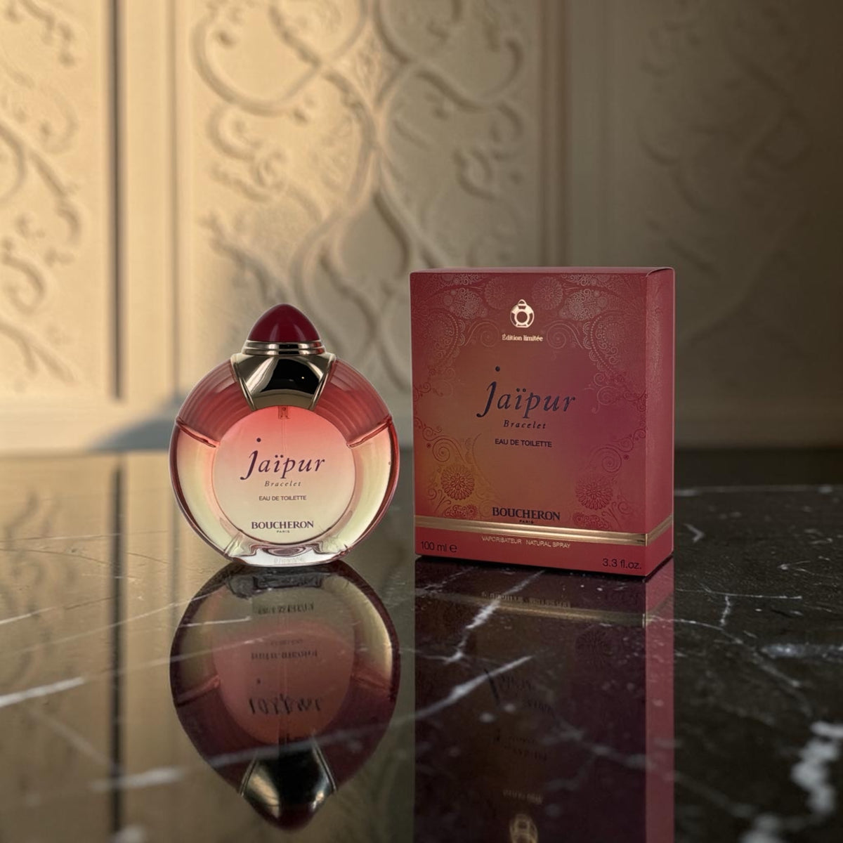 Jaipur Bracelet perfume by Boucheron, rare 2013 limited edition with red currant and iris"