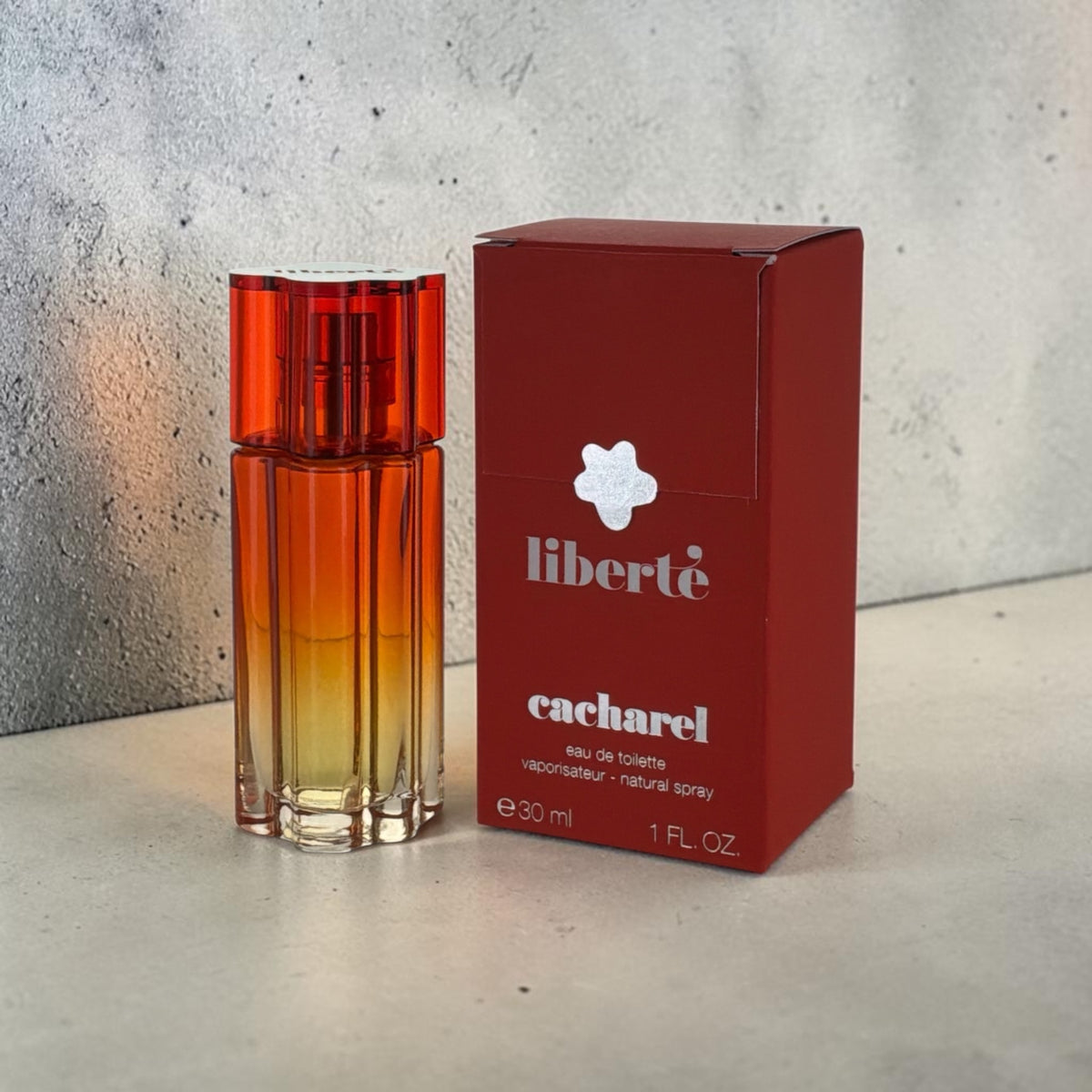 "Cacharel Liberté 1.0 oz eau de toilette bottle for women"