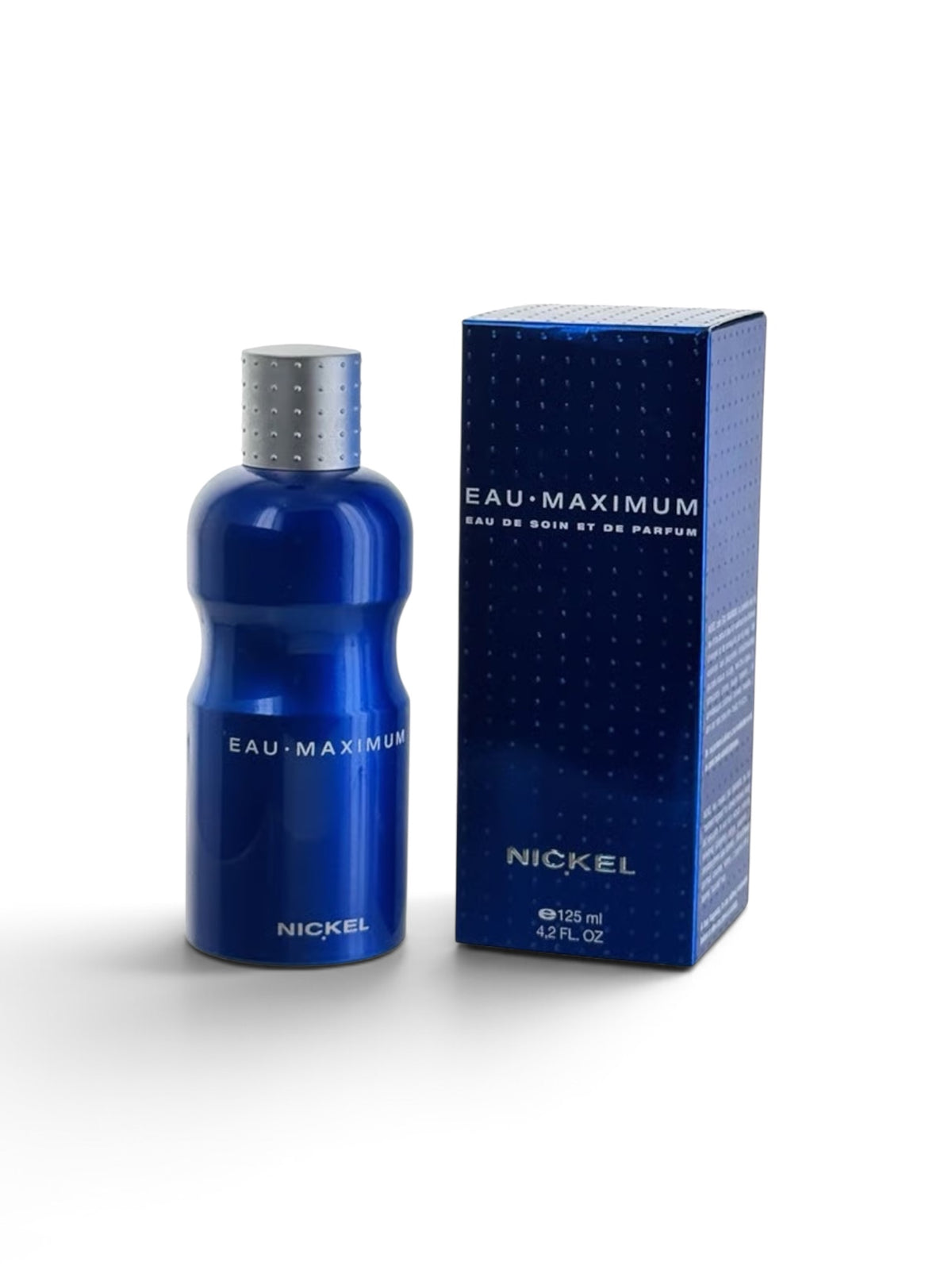 "Eau Maximum by Nickel for men, aromatic fougere cologne with citrus and mint"
