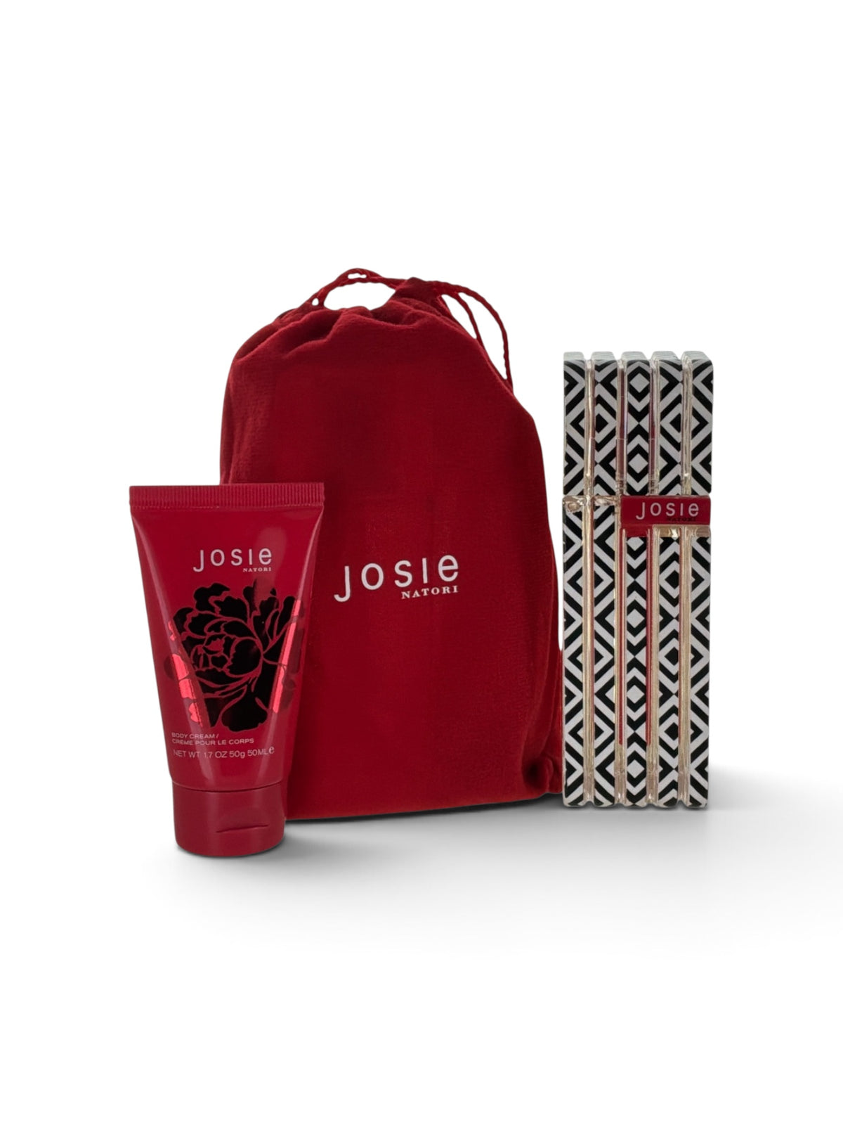 "Josie by Natori for women, floral perfume with Asian pear and jasmine"