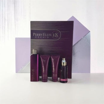 18 ORCHID GIFT SET PERRY ELLIS for Women