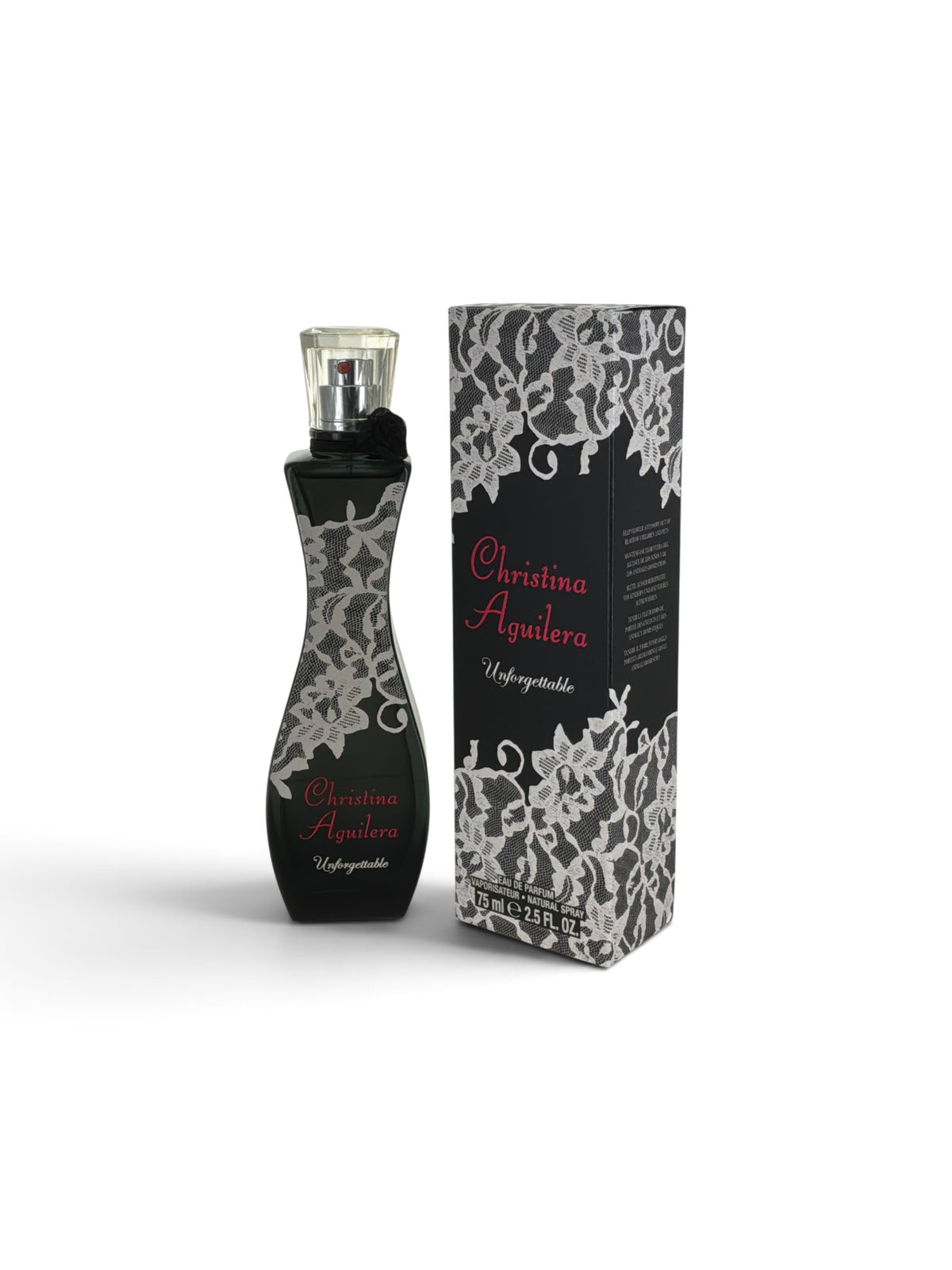 "Unforgettable Christina Aguilera affordable celebrity perfume, tonka bean notes"