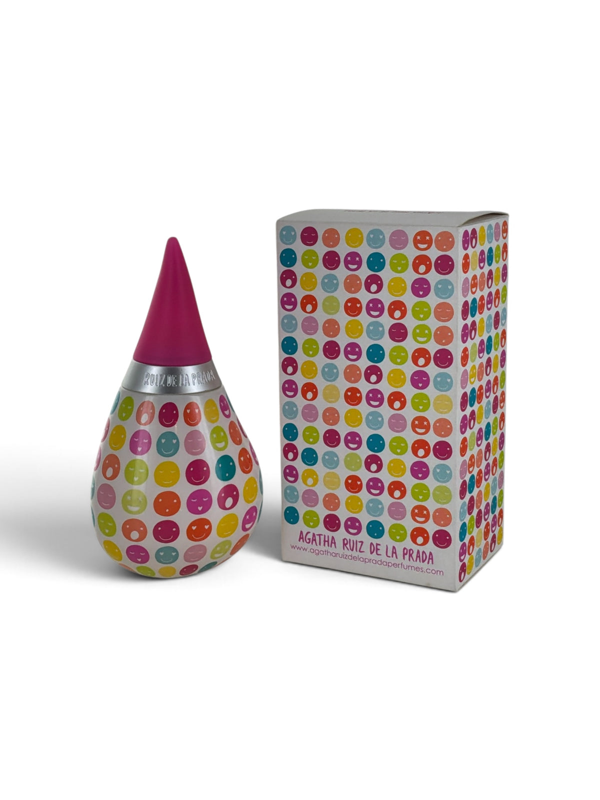 "Gotas de Color Super Smile perfume, colorful limited edition fragrance with ginger and jasmine"