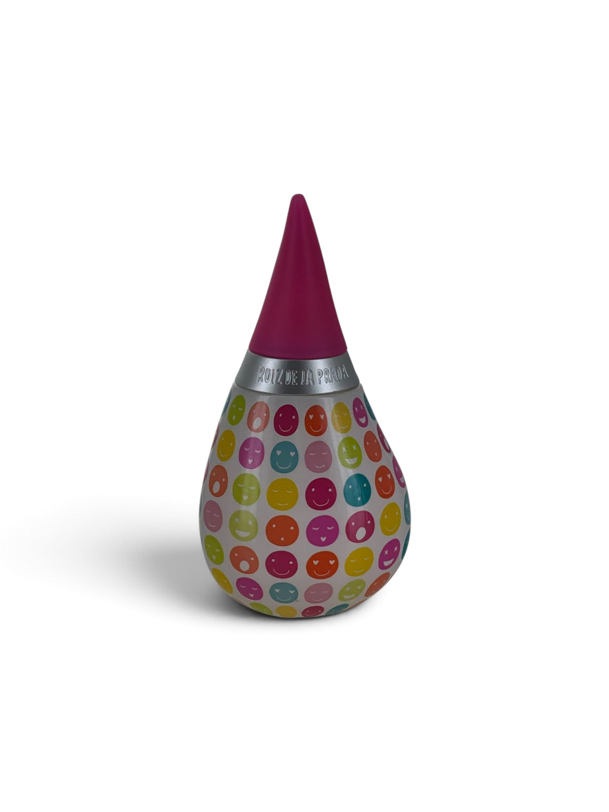"Agatha Ruiz de la Prada Super Smile women's perfume box, drop-shaped bottle"