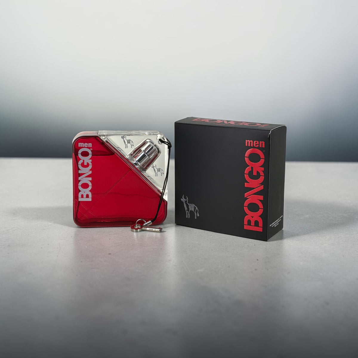"Iconix Bongo 3.4 oz eau de toilette bottle for men"