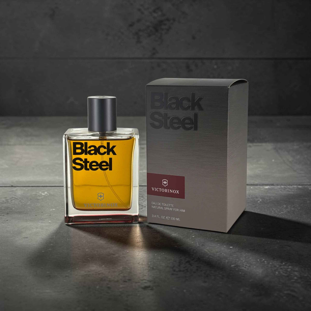 Black Steel Victorinox Swiss Army EDT | Internet Global Market