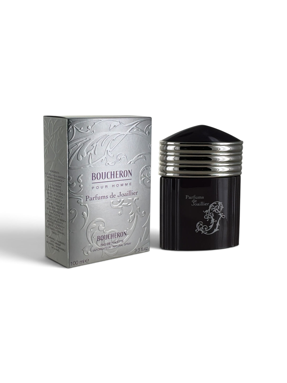 "Boucheron La Collection du Joaillier 3.3 oz EDT bottle, rare collector's cologne"