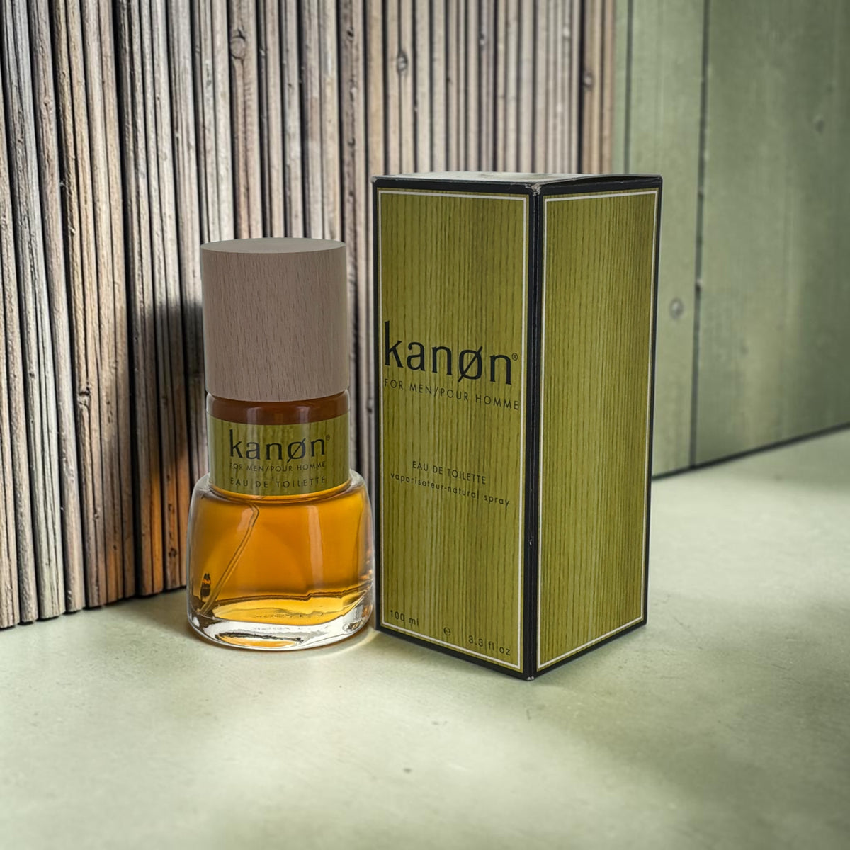 "Kanon Pour Homme cologne, vintage-inspired fragrance with jasmine and sandalwood"