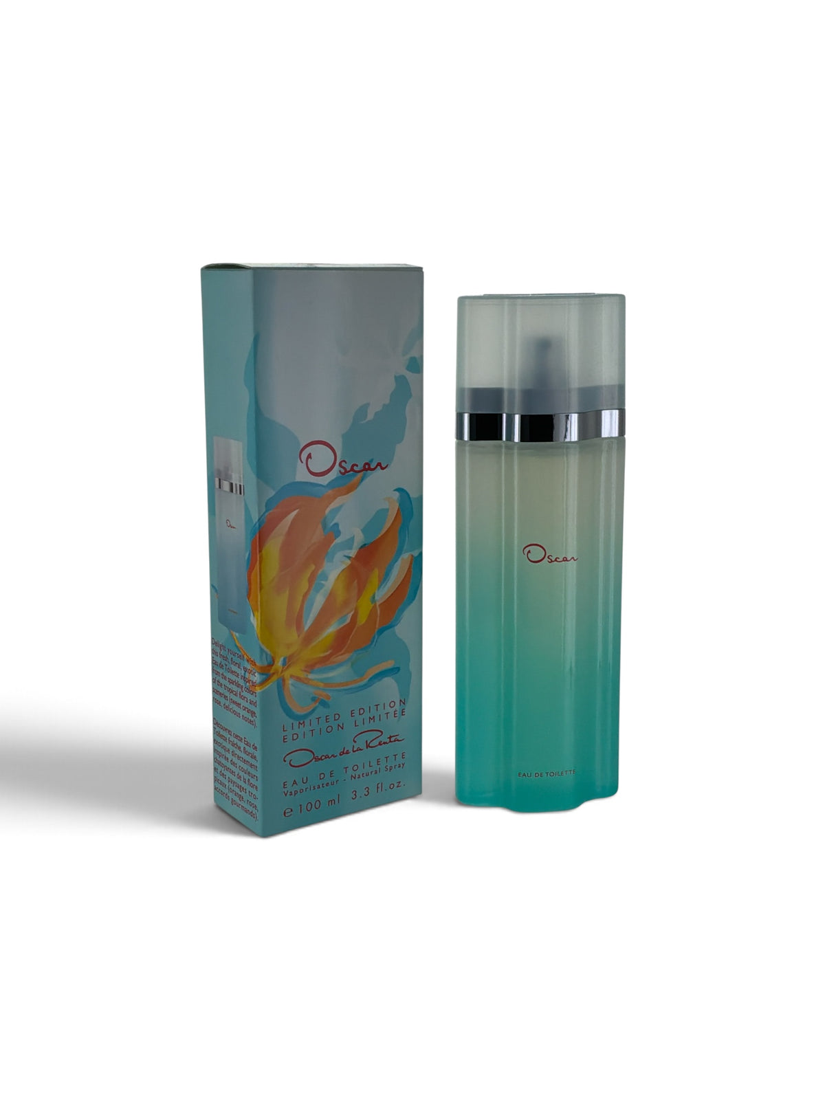 "Oscar de la Renta Oscar Summer 100ml eau de toilette, aqua chilled-effect bottle"
