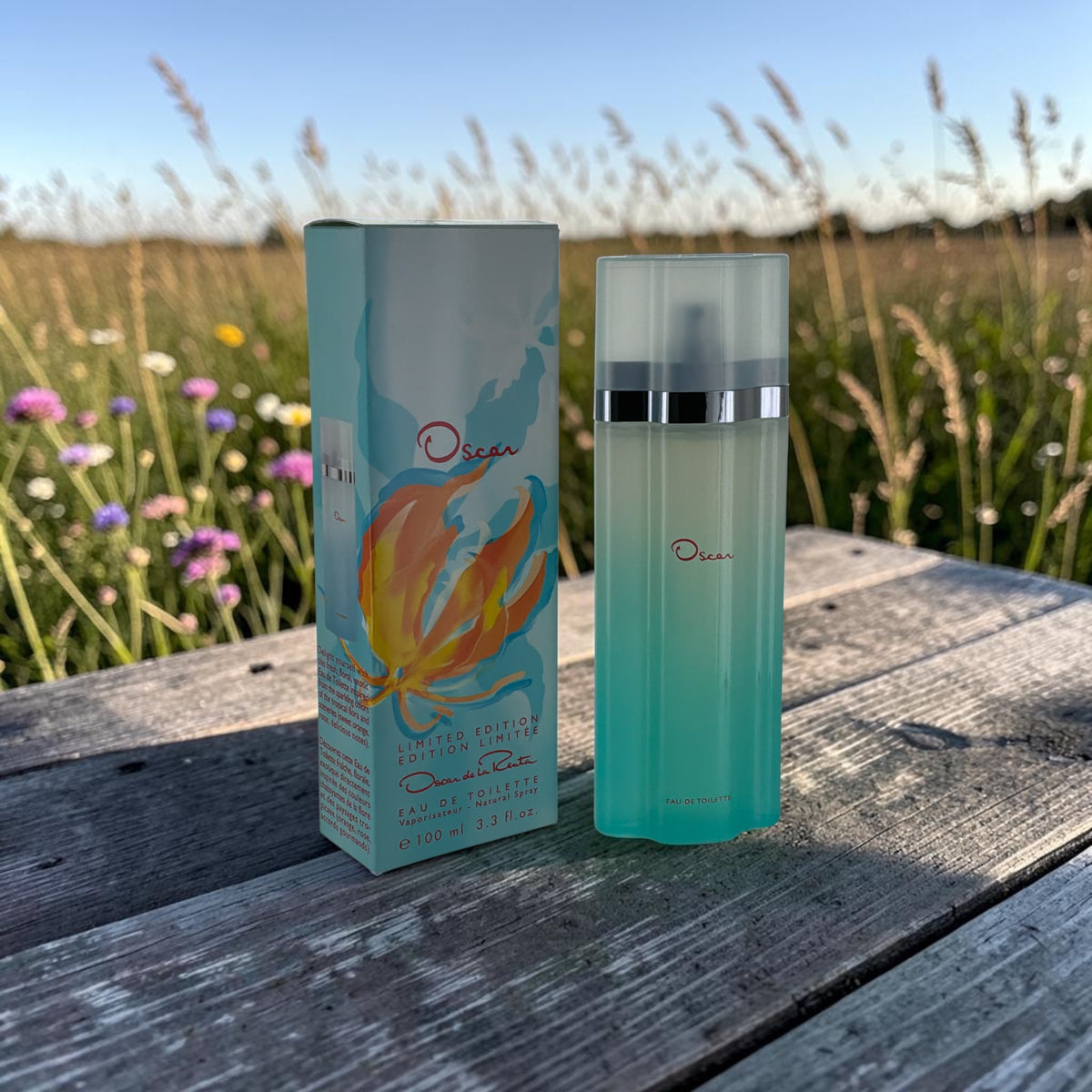 "Oscar Summer perfume, limited edition 2008 fragrance with citrus and floral notes"