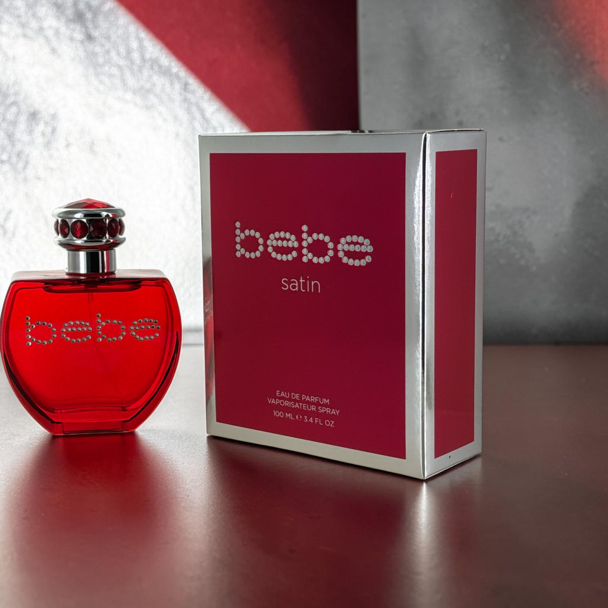 "Satin Bebe perfume, smooth floral fragrance with violet and peony"