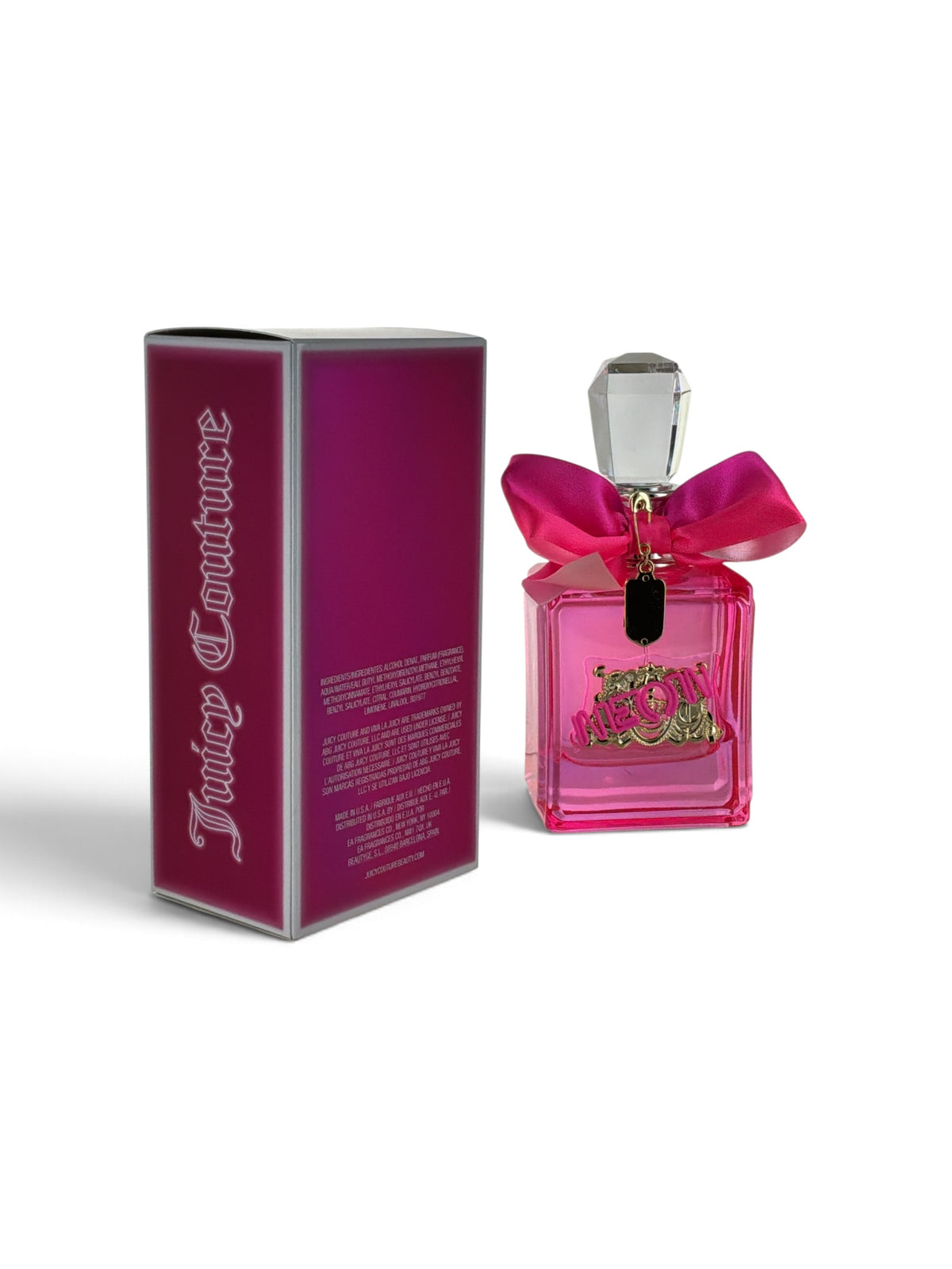 "Viva La Juicy Neon perfume, limited edition 2021 fragrance with orange blossom and tonka bean"