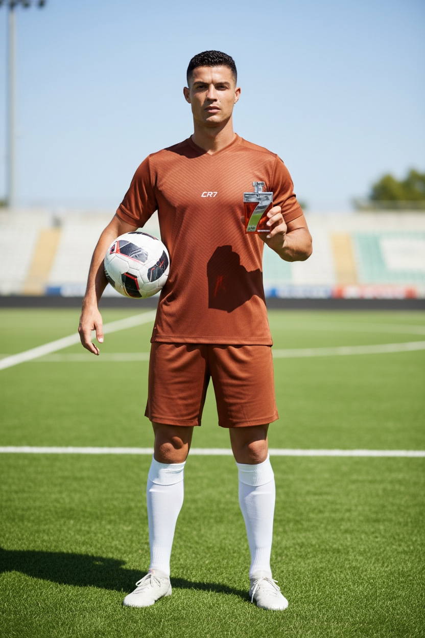 "CR7 Fearless by Cristiano Ronaldo everyday cologne, woody floral scent"
