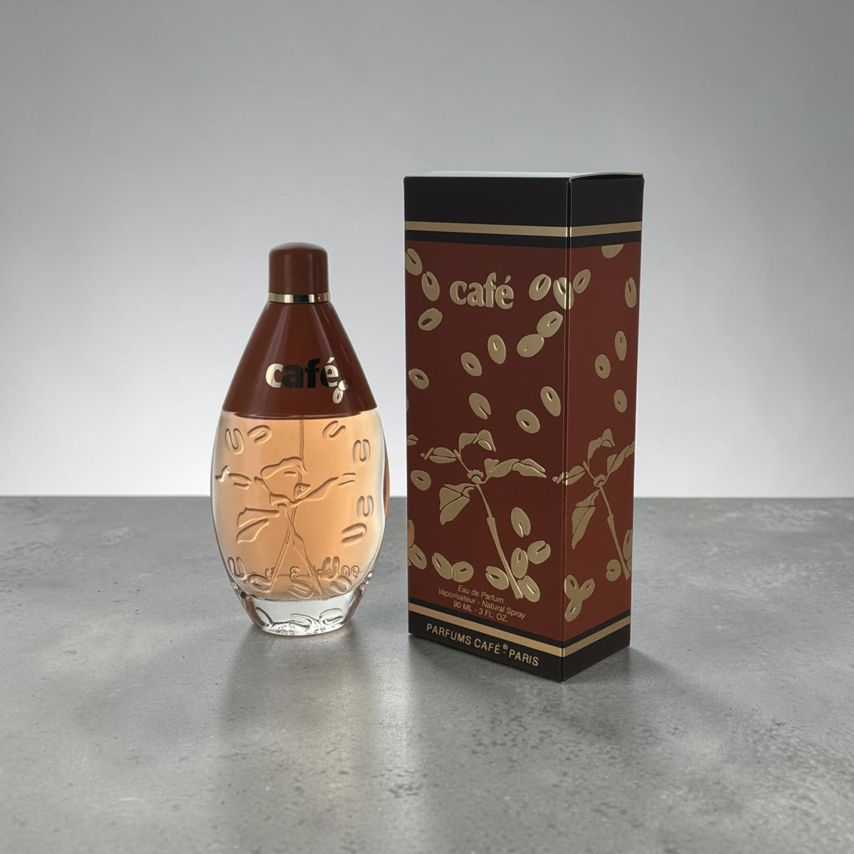 "Cafe Cafe Cofinluxe perfume, affordable gourmand fragrance with amber and rose"