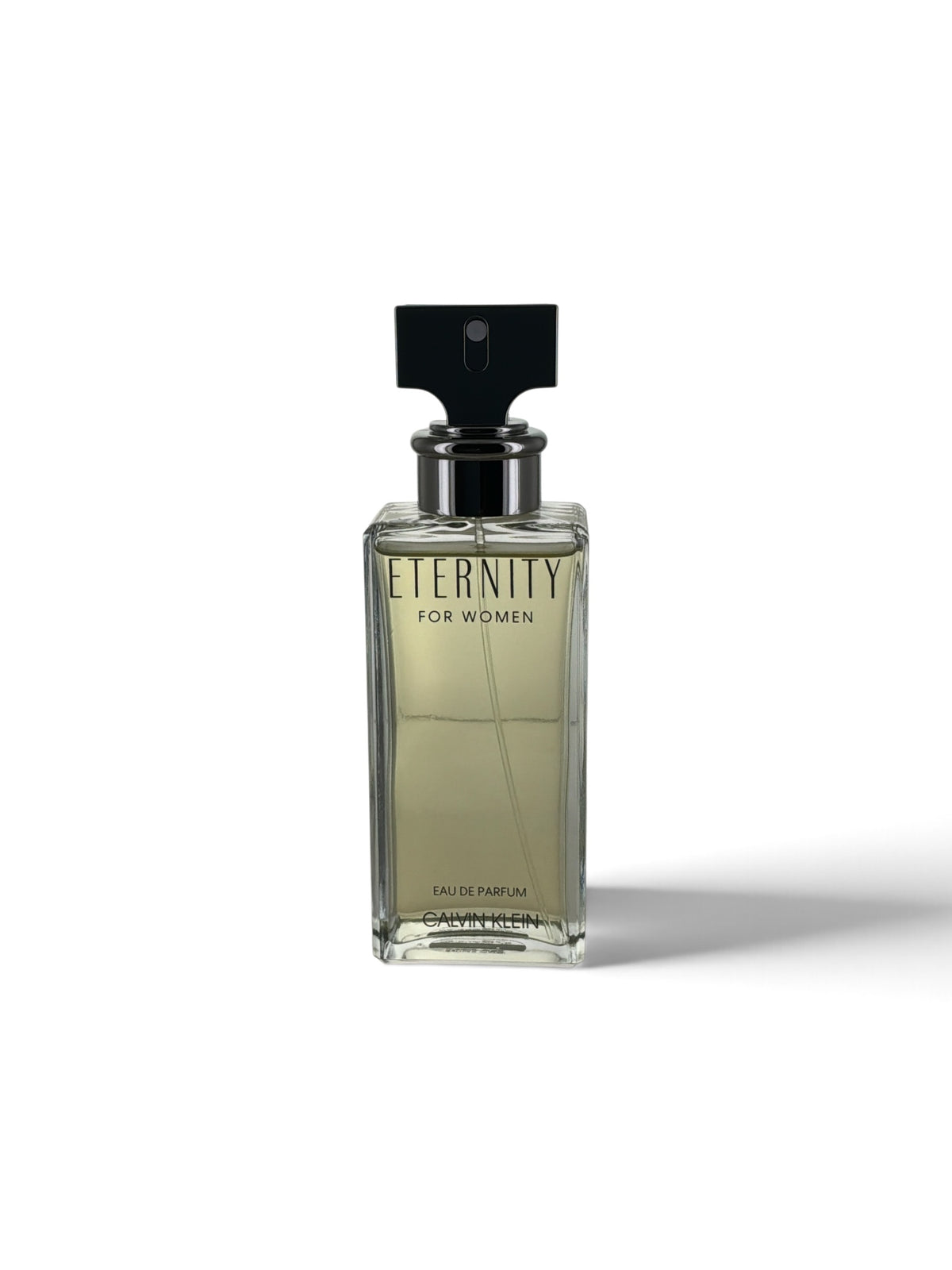 "Calvin Klein Eternity 3.4 oz eau de parfum bottle for women"