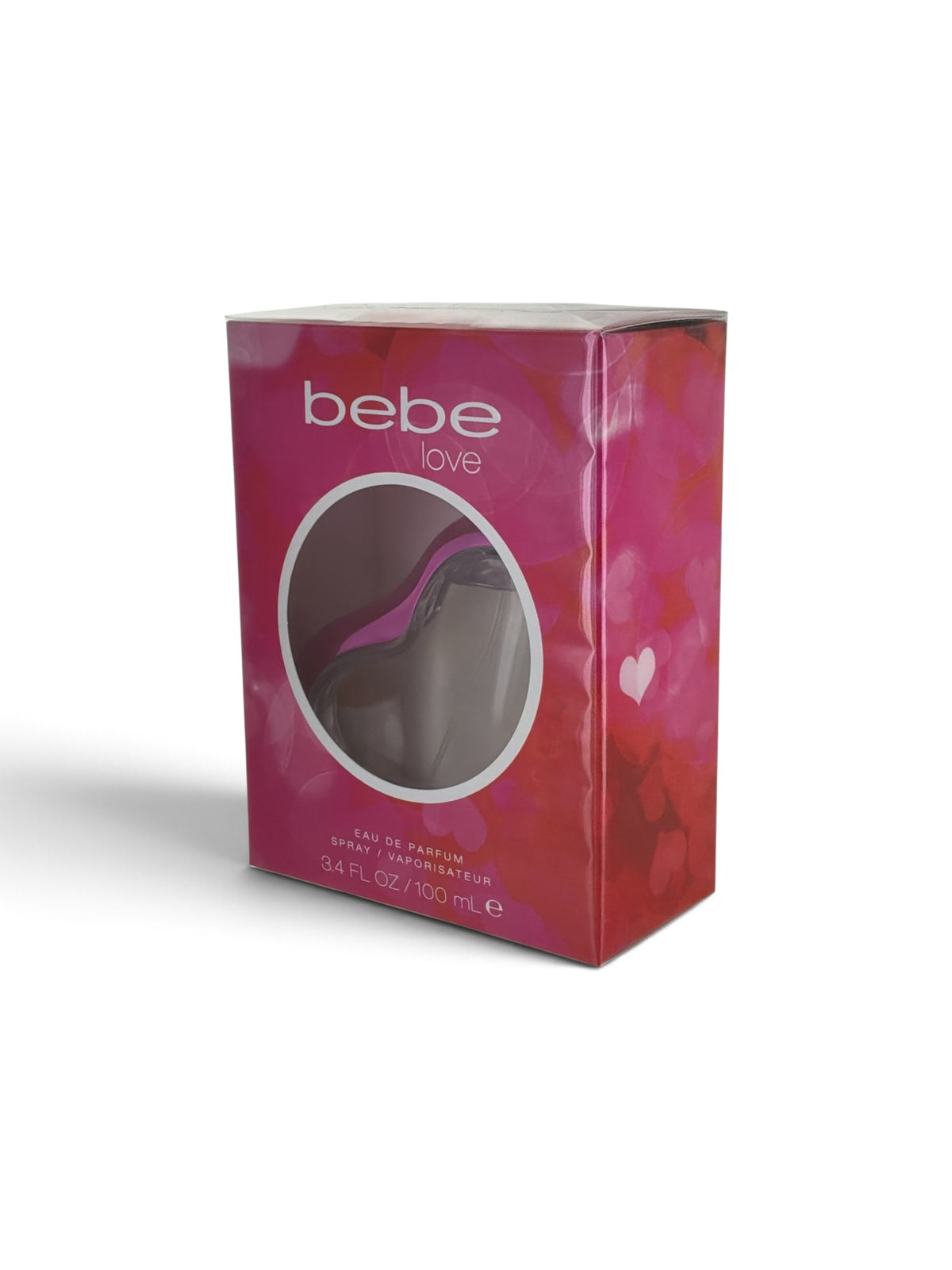 "Bebe Love by Bebe women's perfume box packaging"