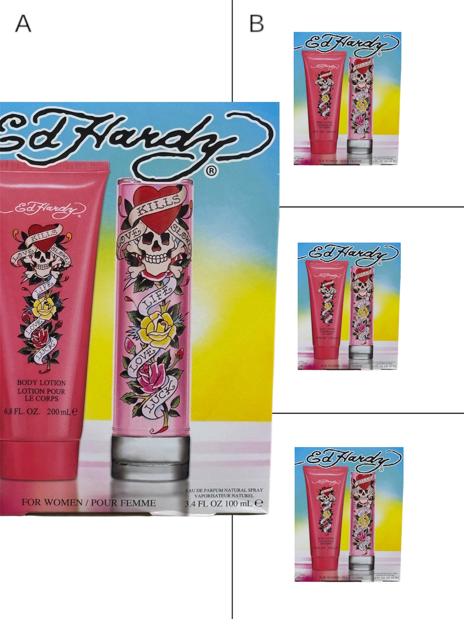 ED HARDY WOMEN'S GIFT SET CHRISTIAN AUDIGIER for Women - Internet Global Market