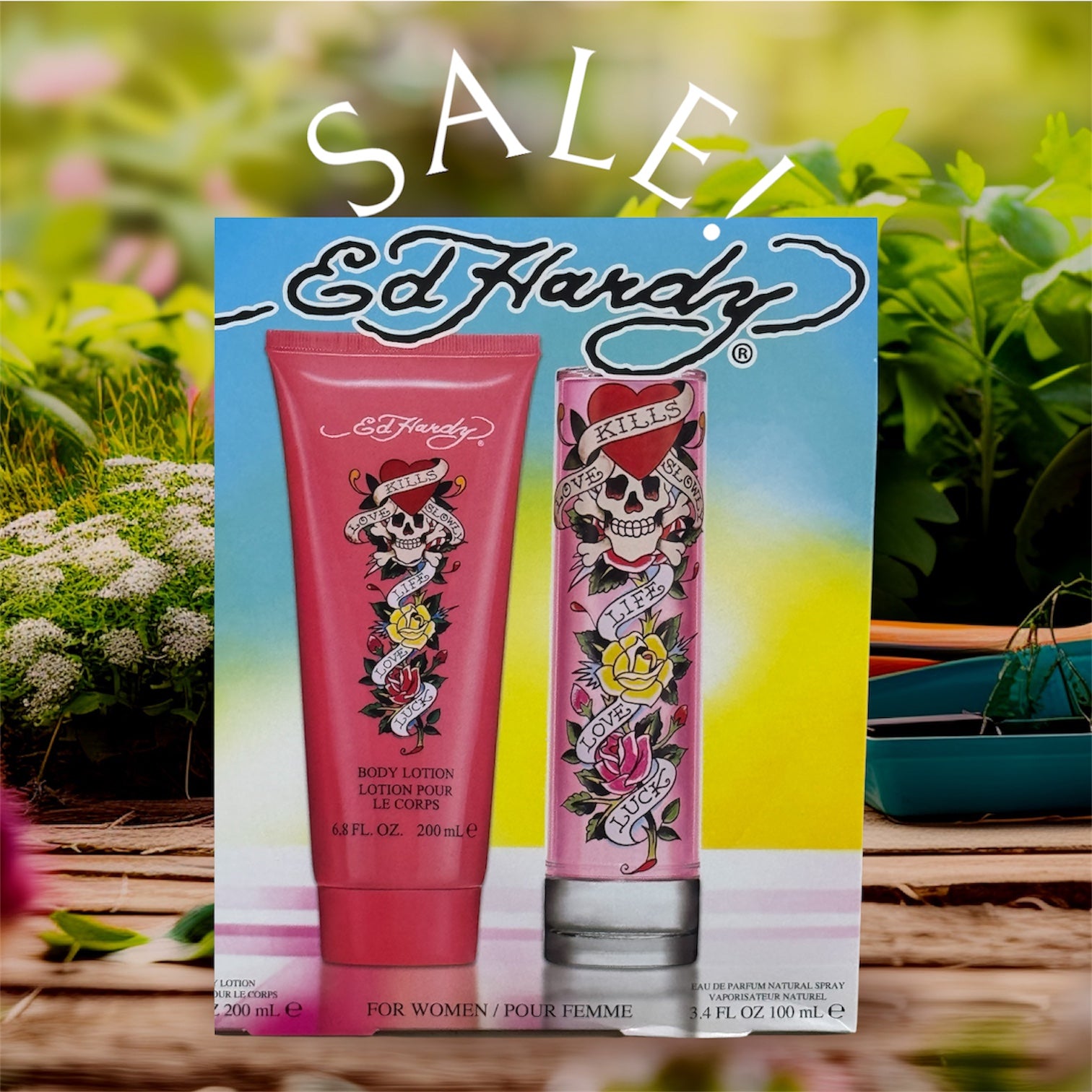 ED HARDY WOMEN'S GIFT SET CHRISTIAN AUDIGIER for Women - Internet Global Market
