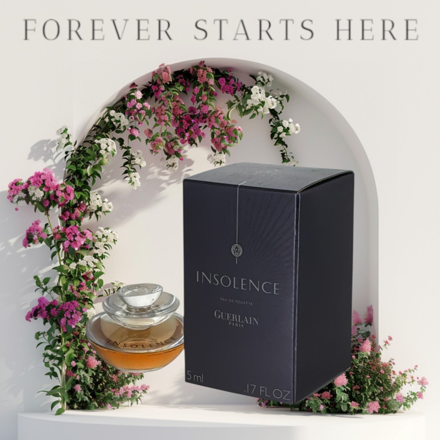 Insolence Eau de Toilette Miniature Collectible Guerlain for Women - Insolence Guerlain Miniature