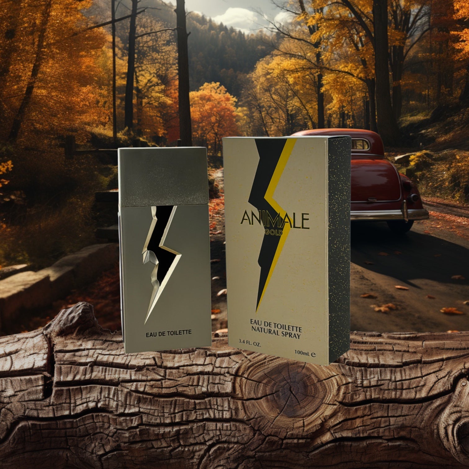 Animale Gold Cologne for Men