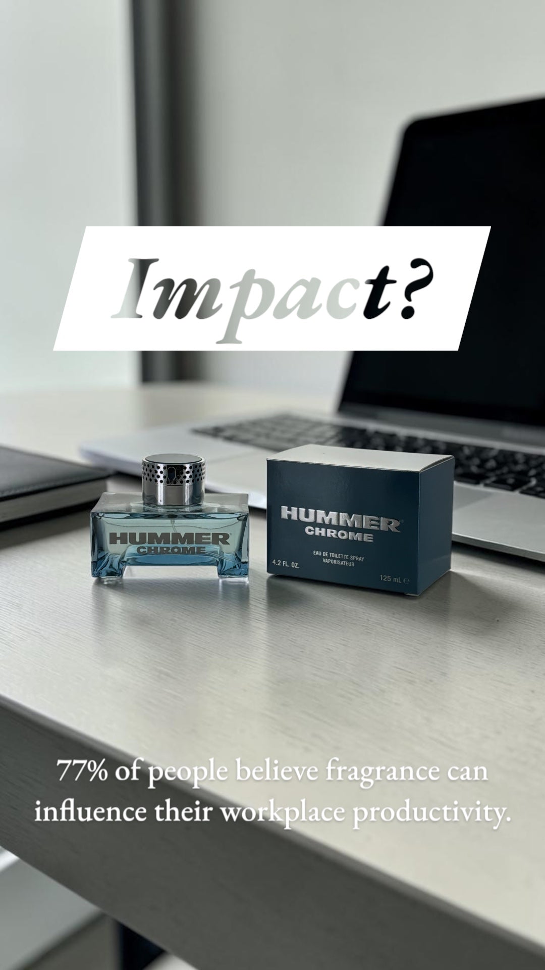 Hummer Chrome Cologne for Men