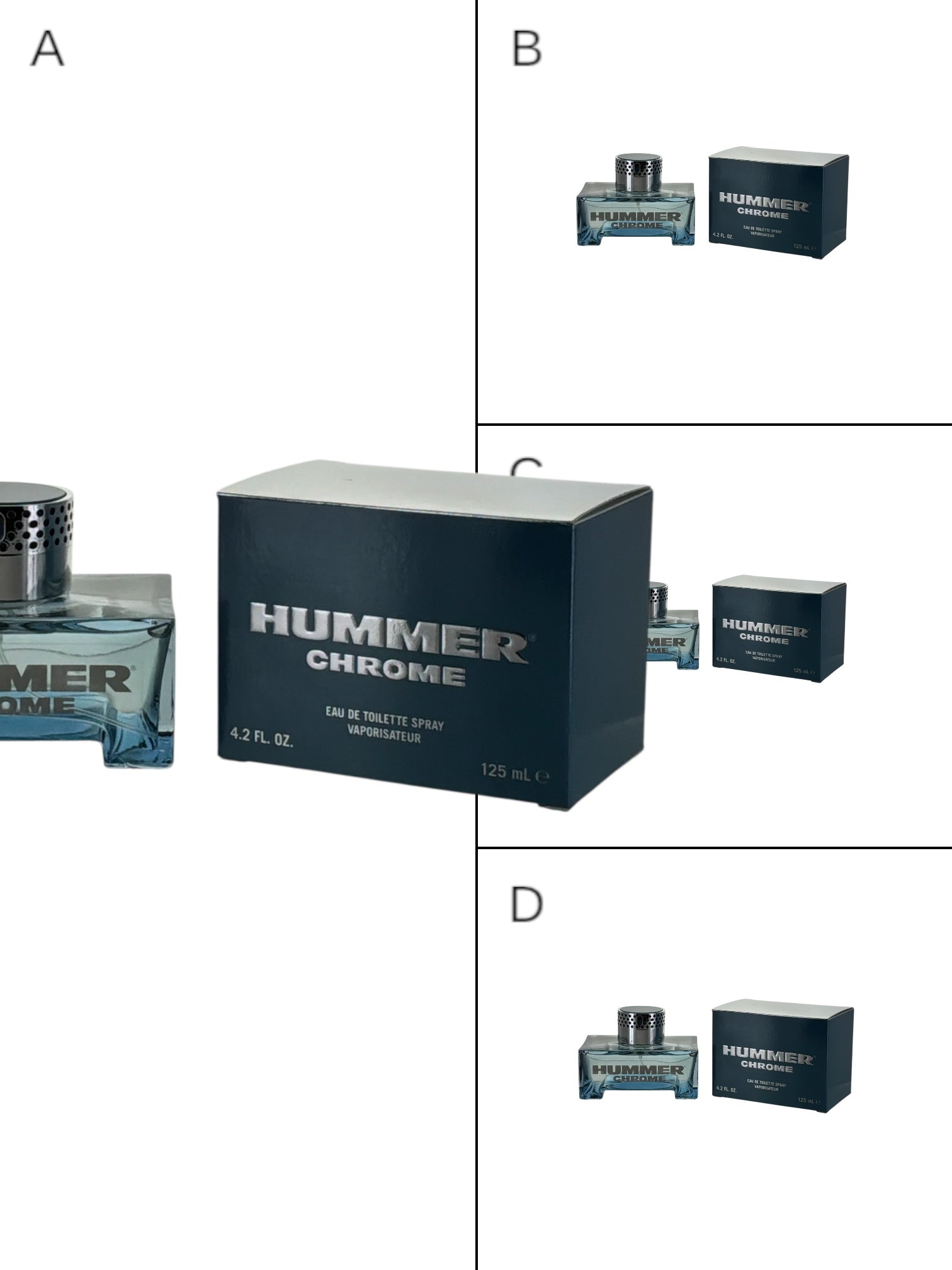Hummer Chrome Cologne for Men