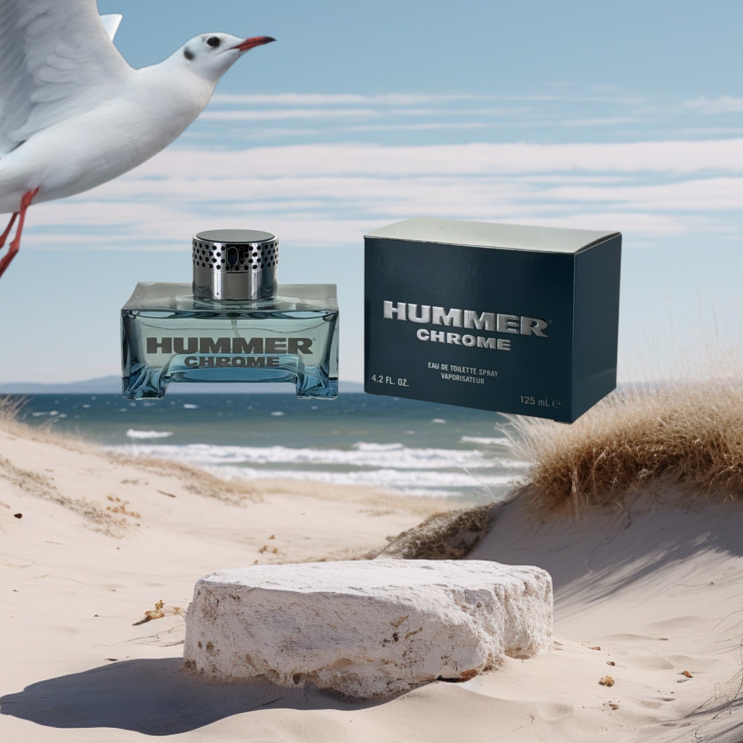 Hummer Chrome Cologne for Men